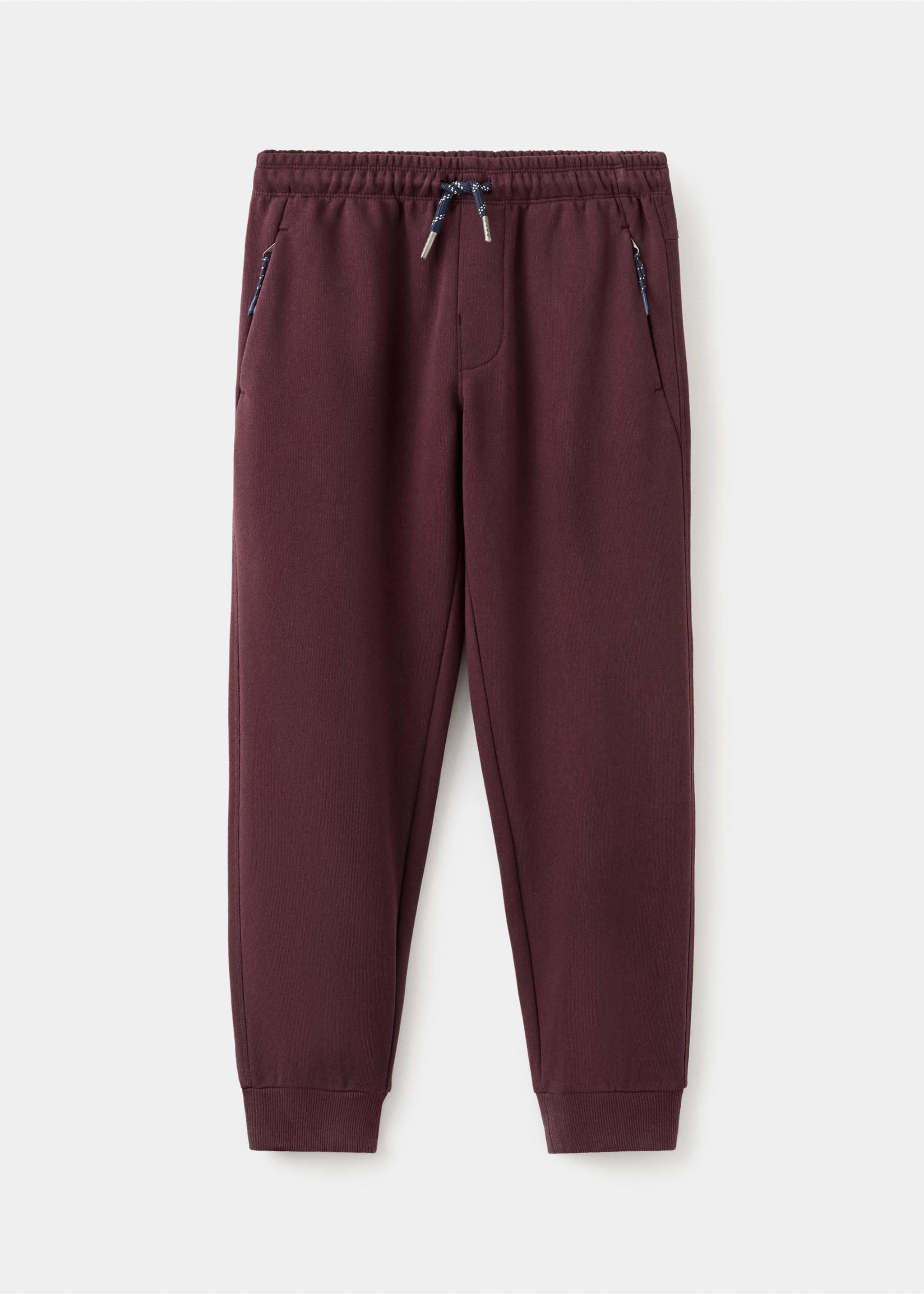 Pantalón jogger cordón - Artículo sin modelo, Vino. Ref: 27061230-00.