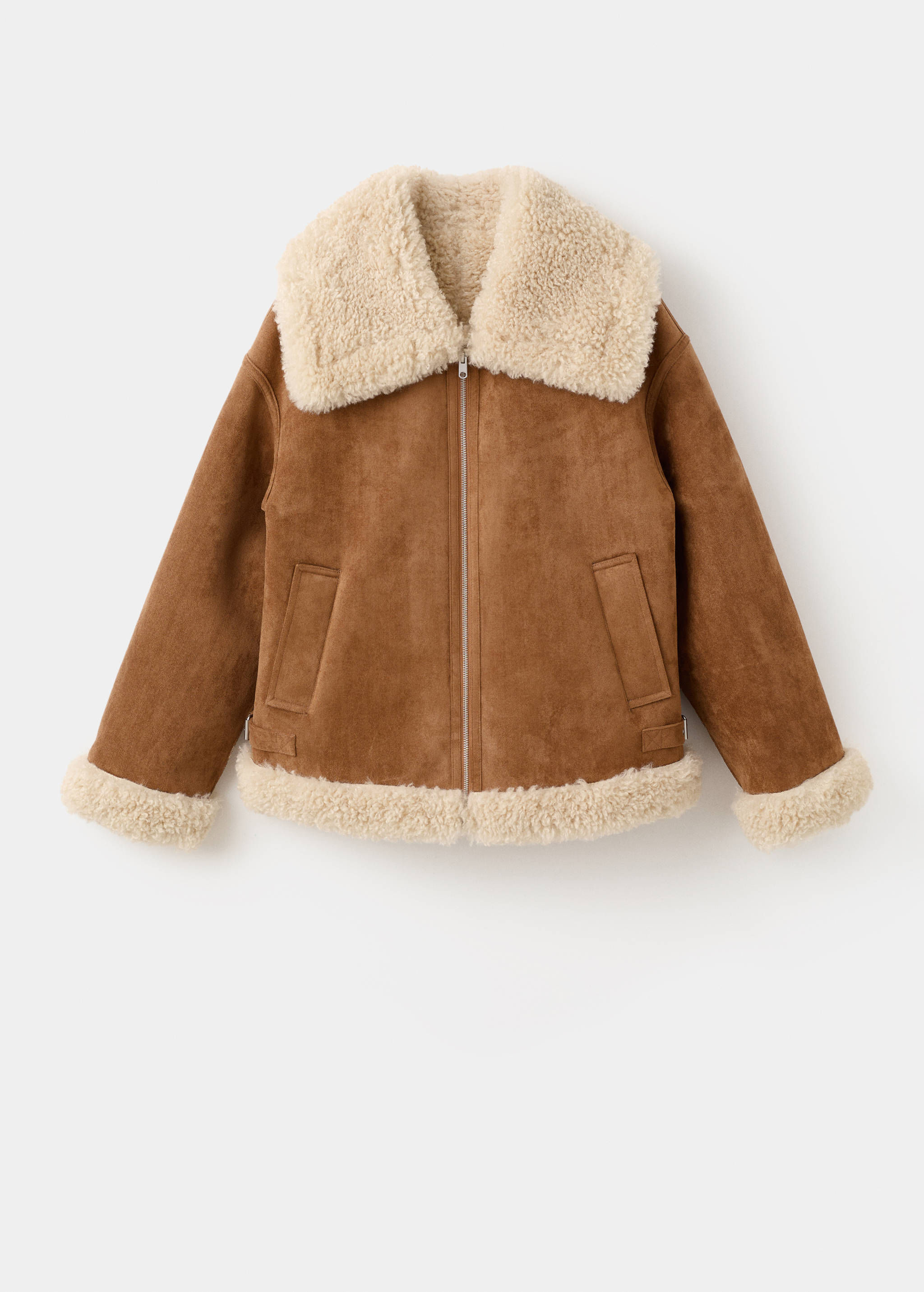 Double-faced shearling jacket - Article without model