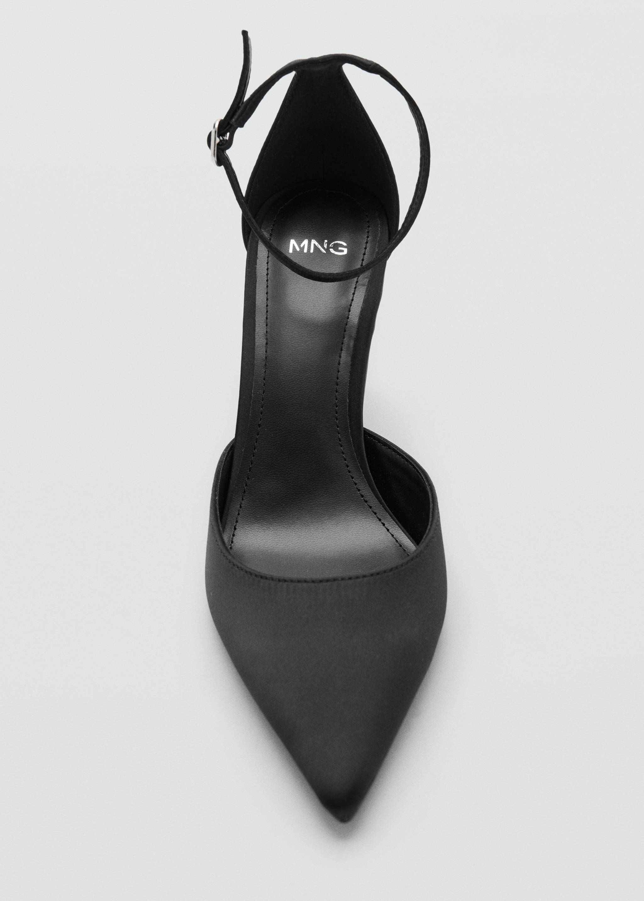 Satin court shoes with ankle straps - Details of the article 3