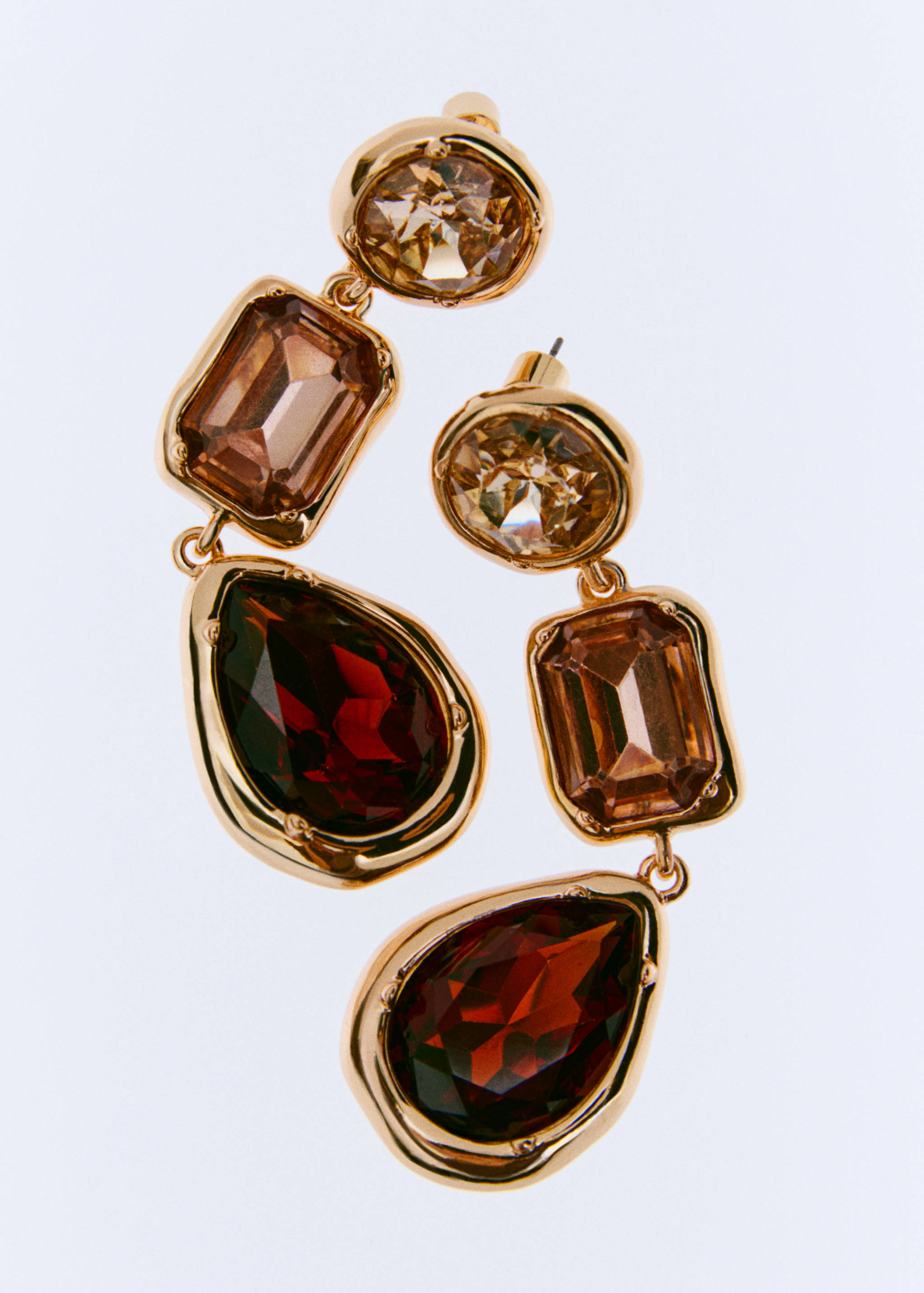 Combined long earrings - Details of the article 8