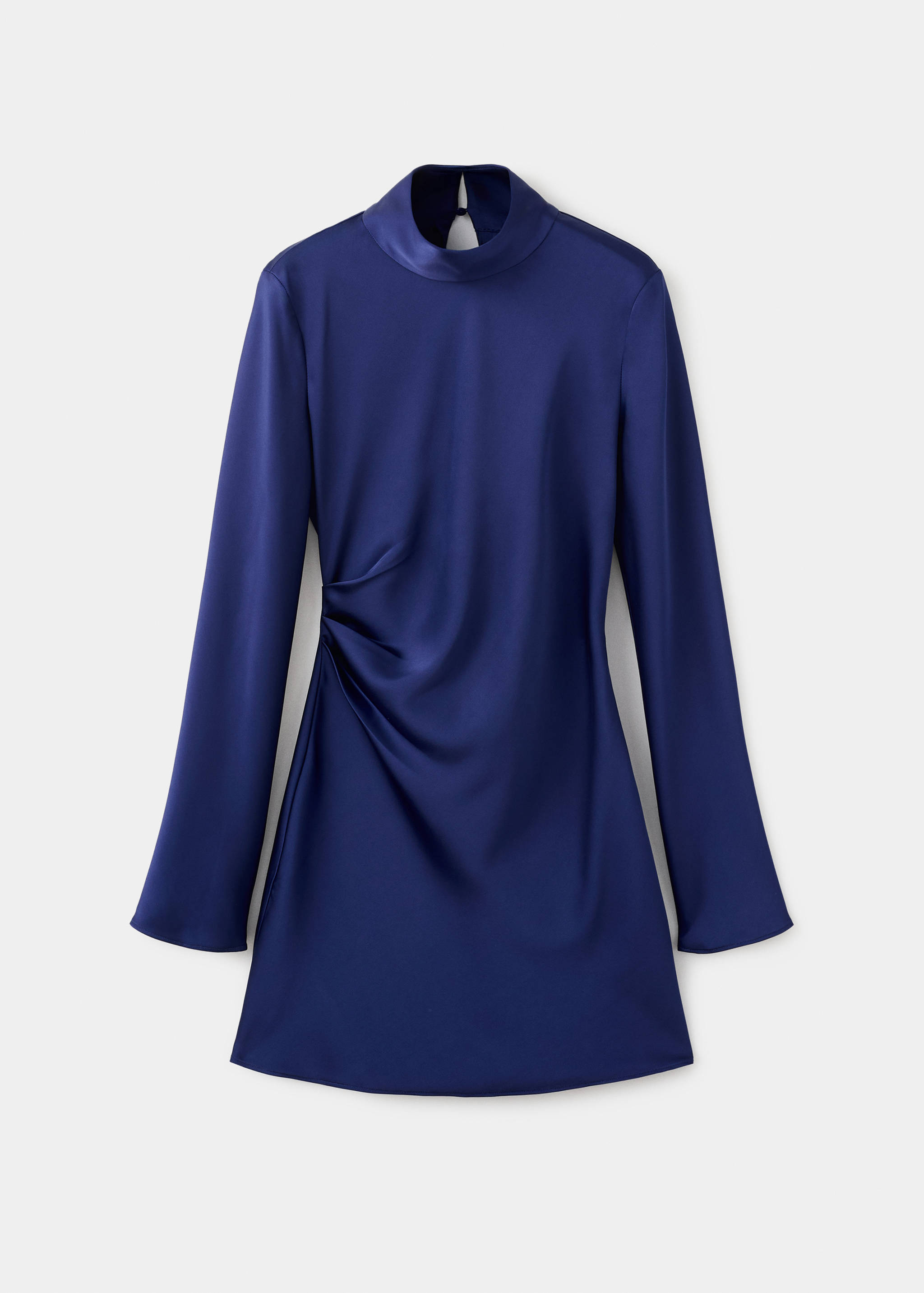 Vestido satinado detalle pinzas - Artículo sin modelo