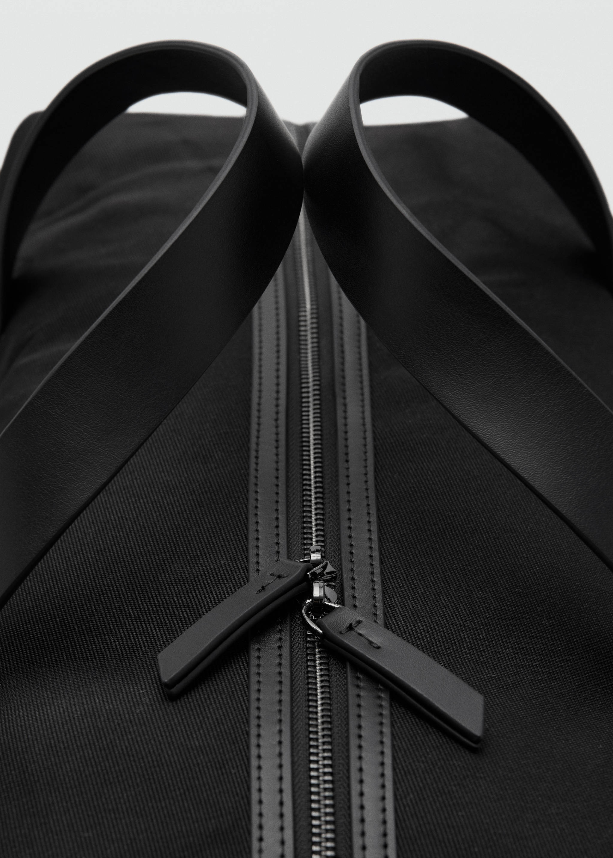 Bolso bowling combinado piel - Detalle del artículo 1