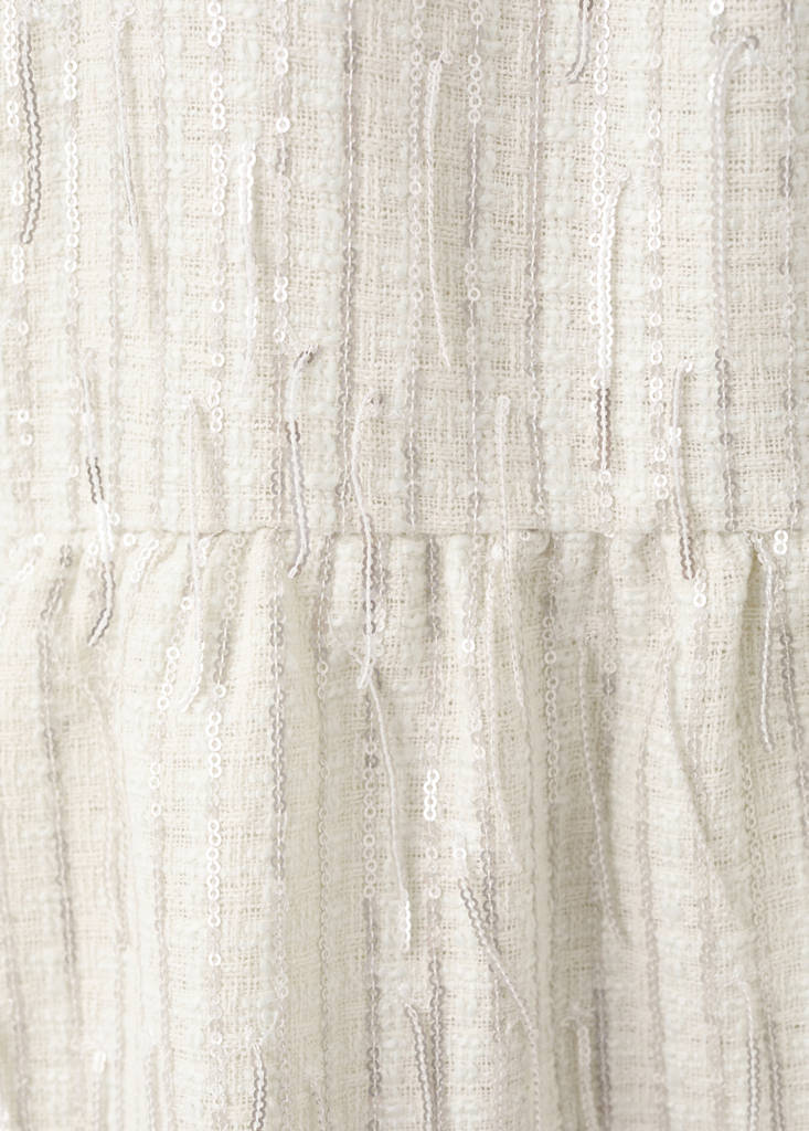 Sequined dress — Beige