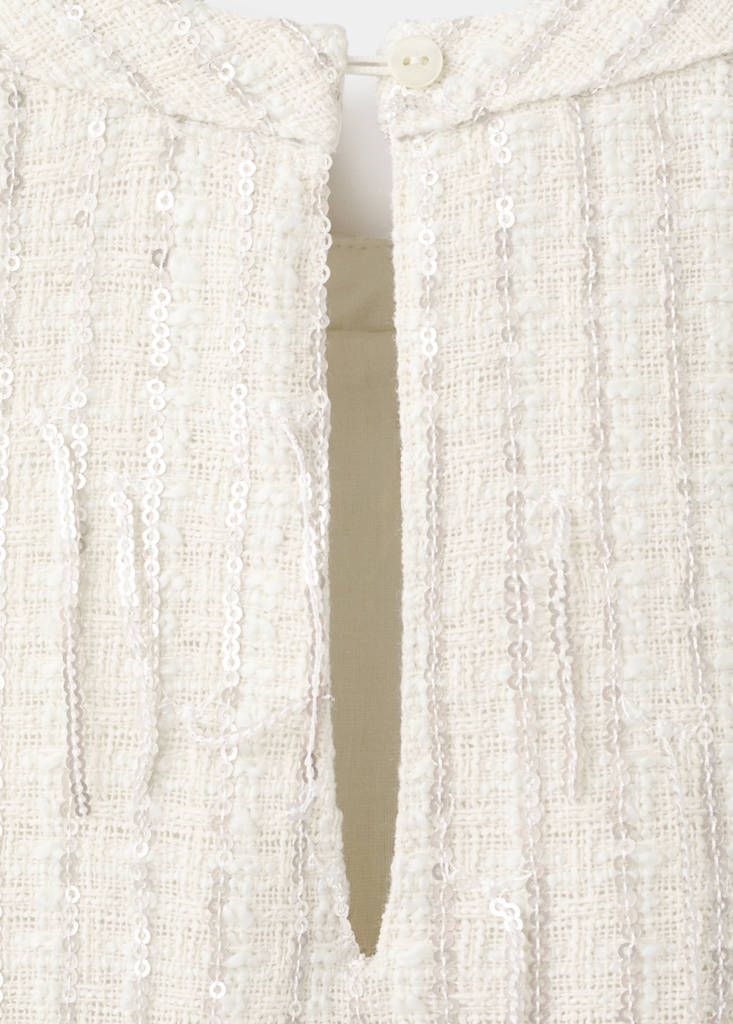 Sequined dress — Beige