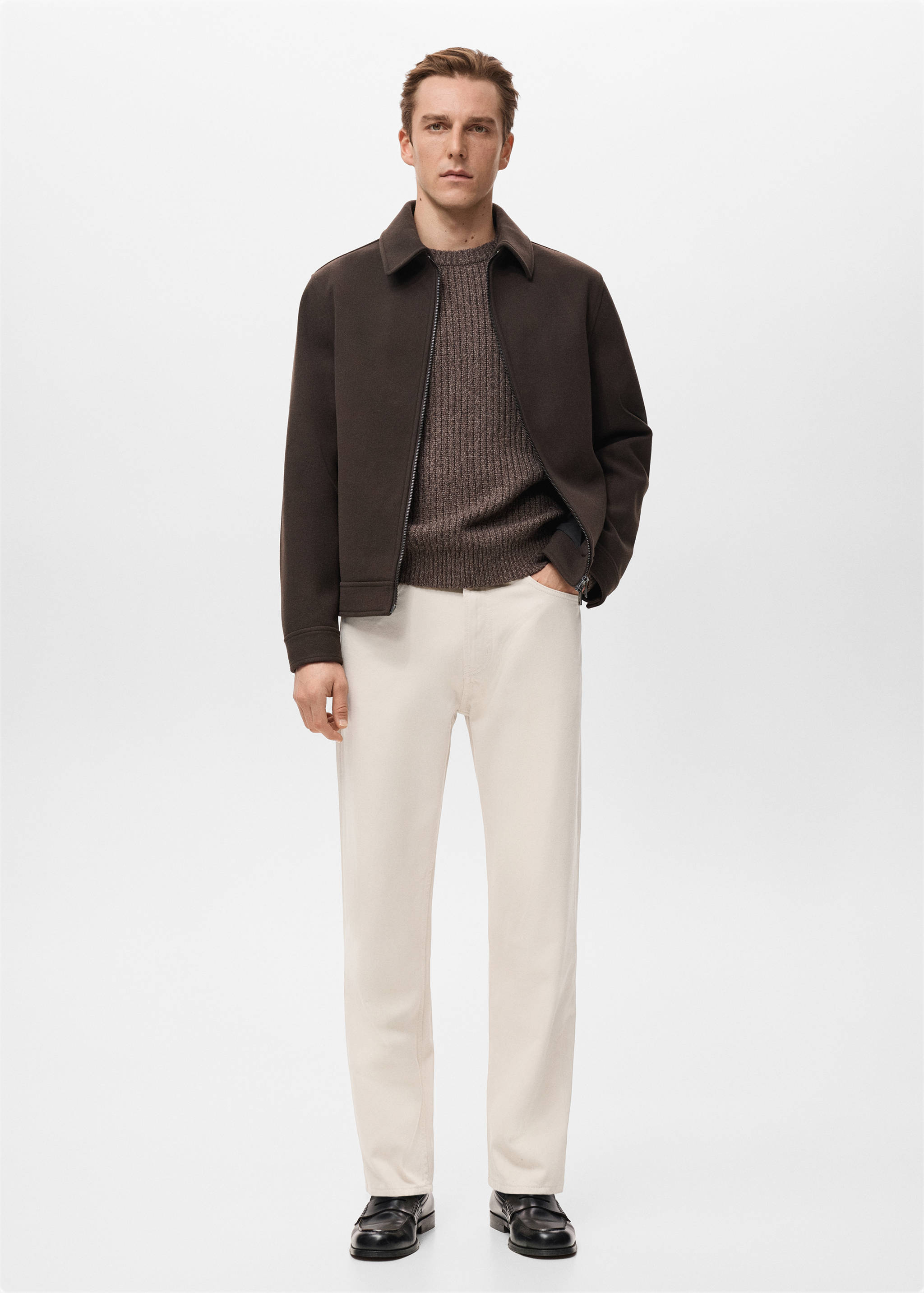 Jean Moby straight-fit - Plan général