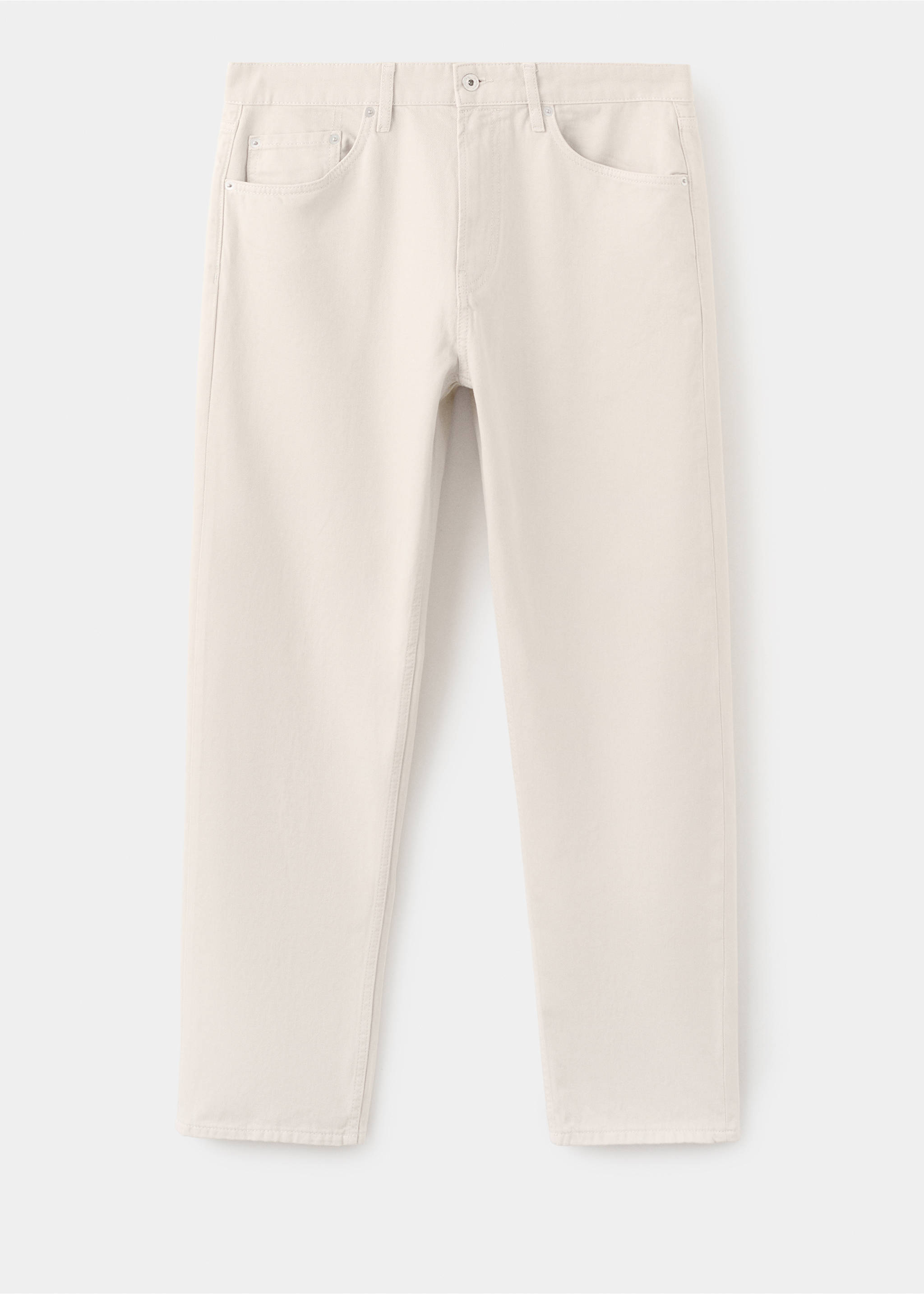 Джинсы Moby straight fit - Изделие без модели, Экрю. Ref: 27061247-00.