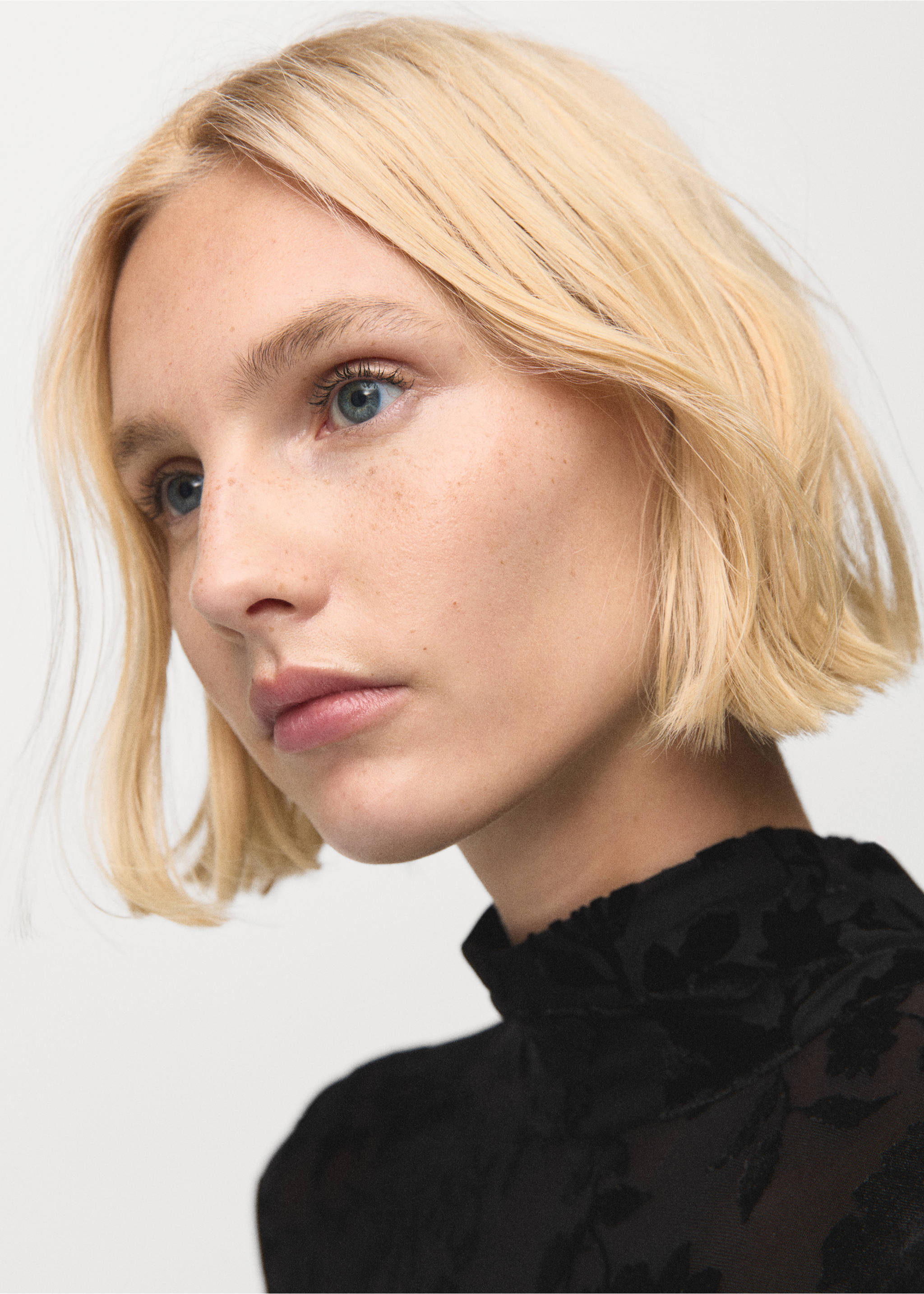 Granota combinada jacquard - Detall de l'article 2, Negre. Ref: 27061248-00.