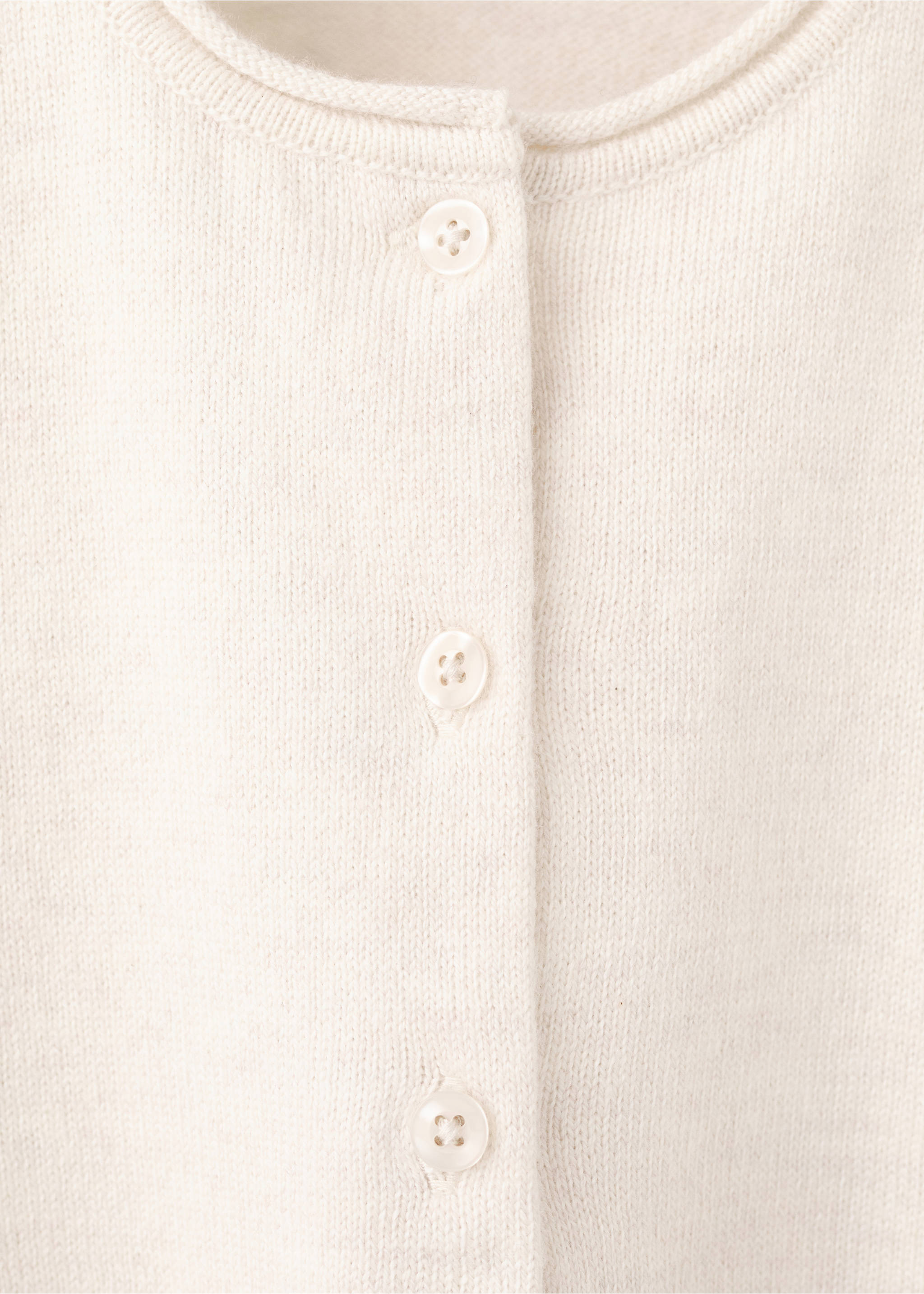 Cárdigan punto botones - Detalle del artículo 8, Beige. Ref: 27061253-00.