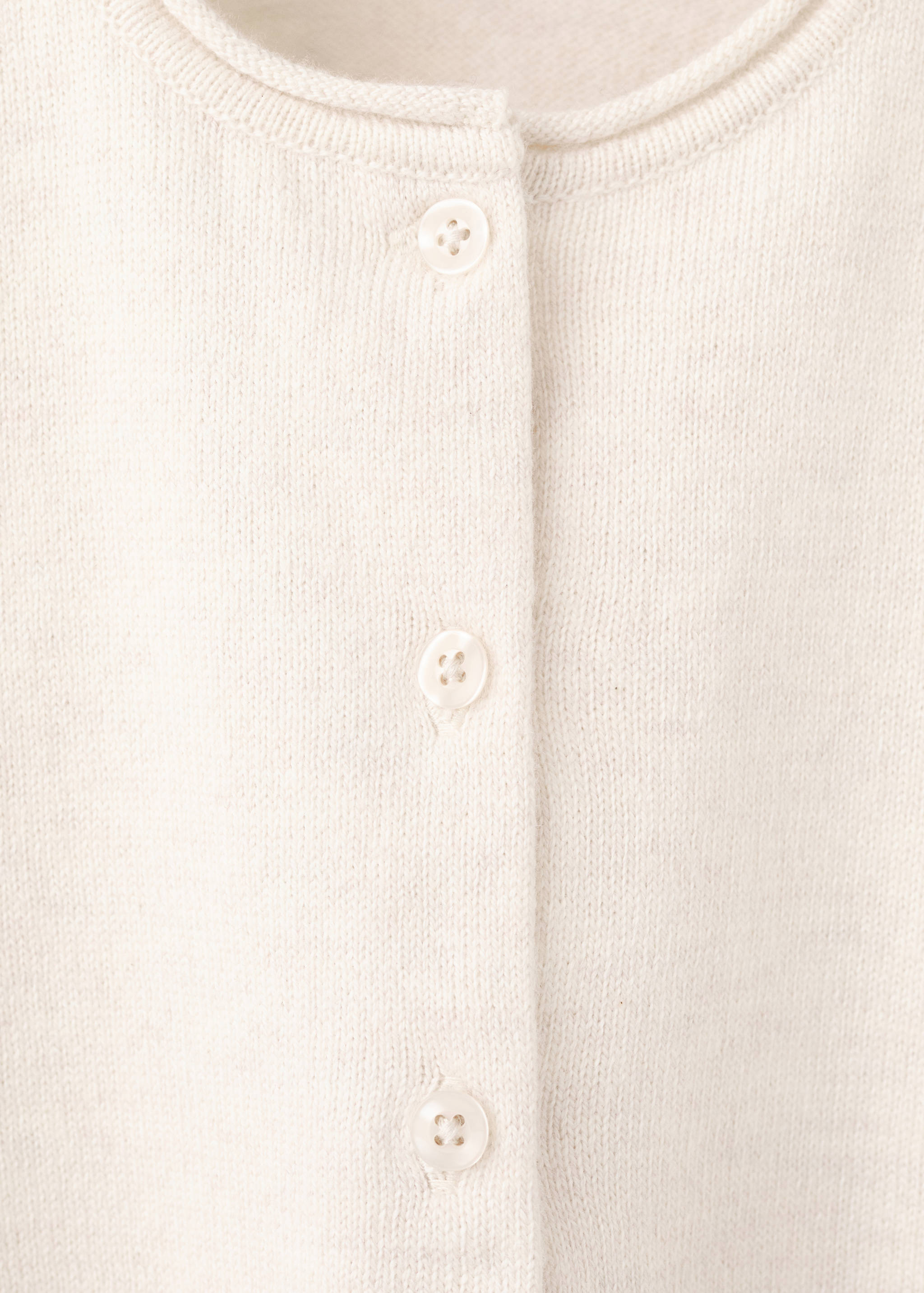 Knitted button cardigan - Details of the article 8