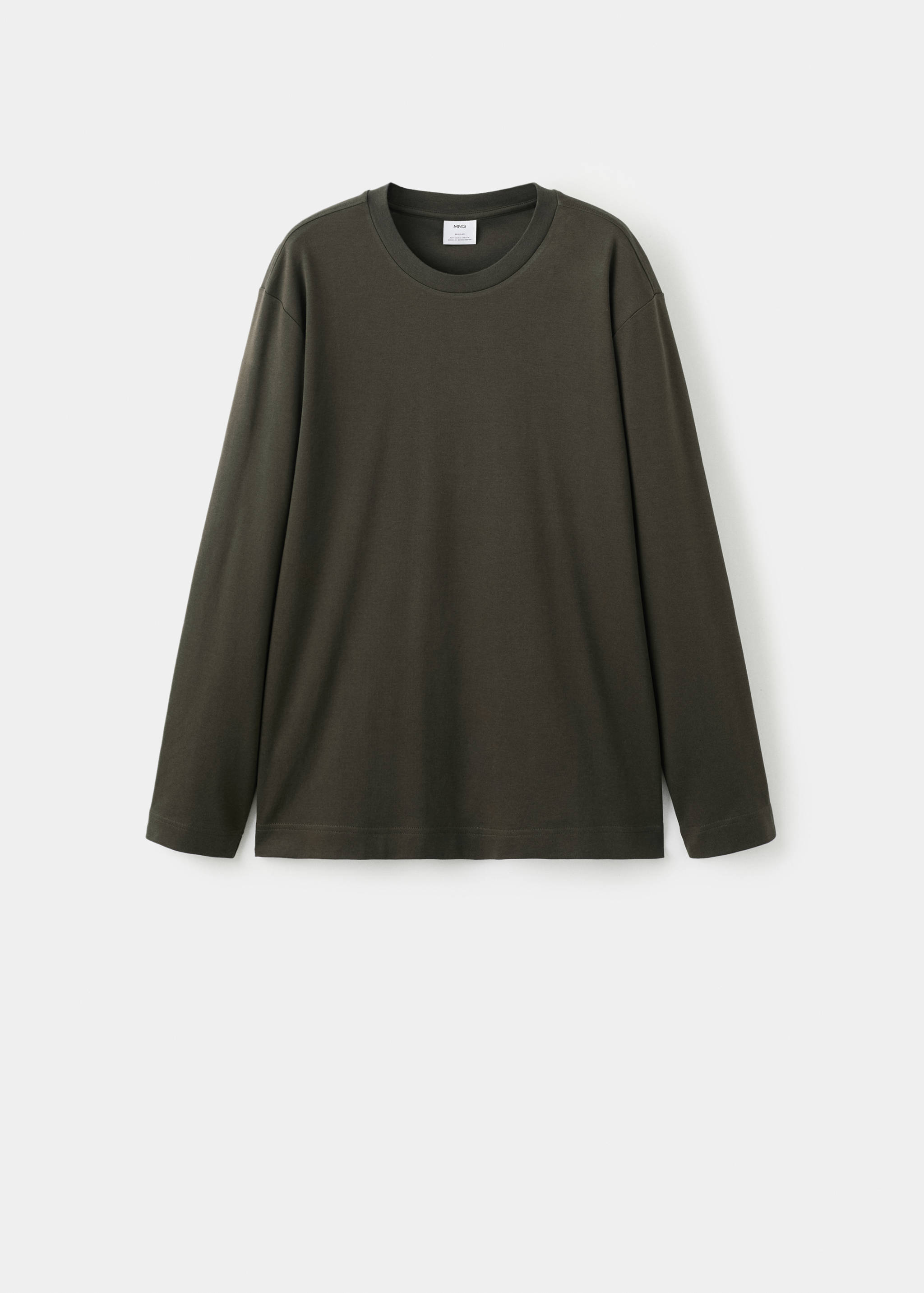 Лонгслив regular fit - Изделие без модели