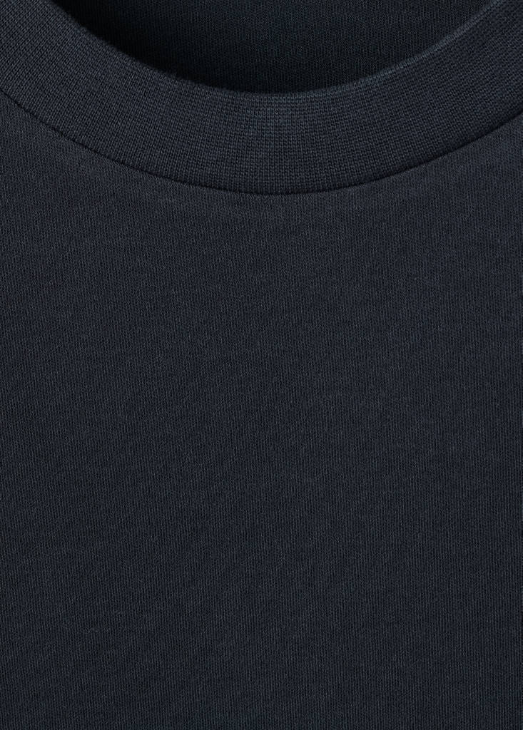 Long sleeve regular fit T-shirt — Navy