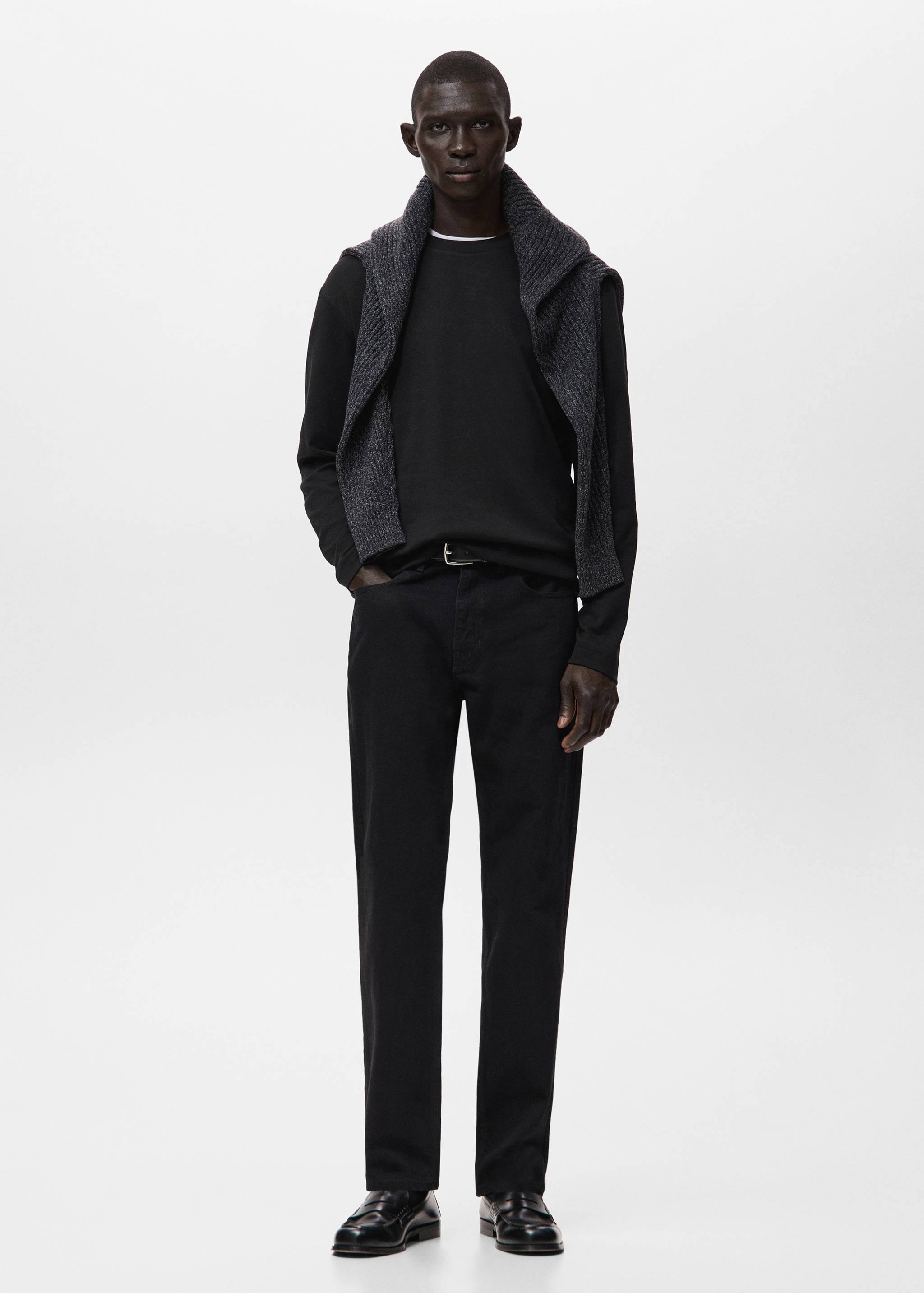 Лонгслив regular fit - Общий план