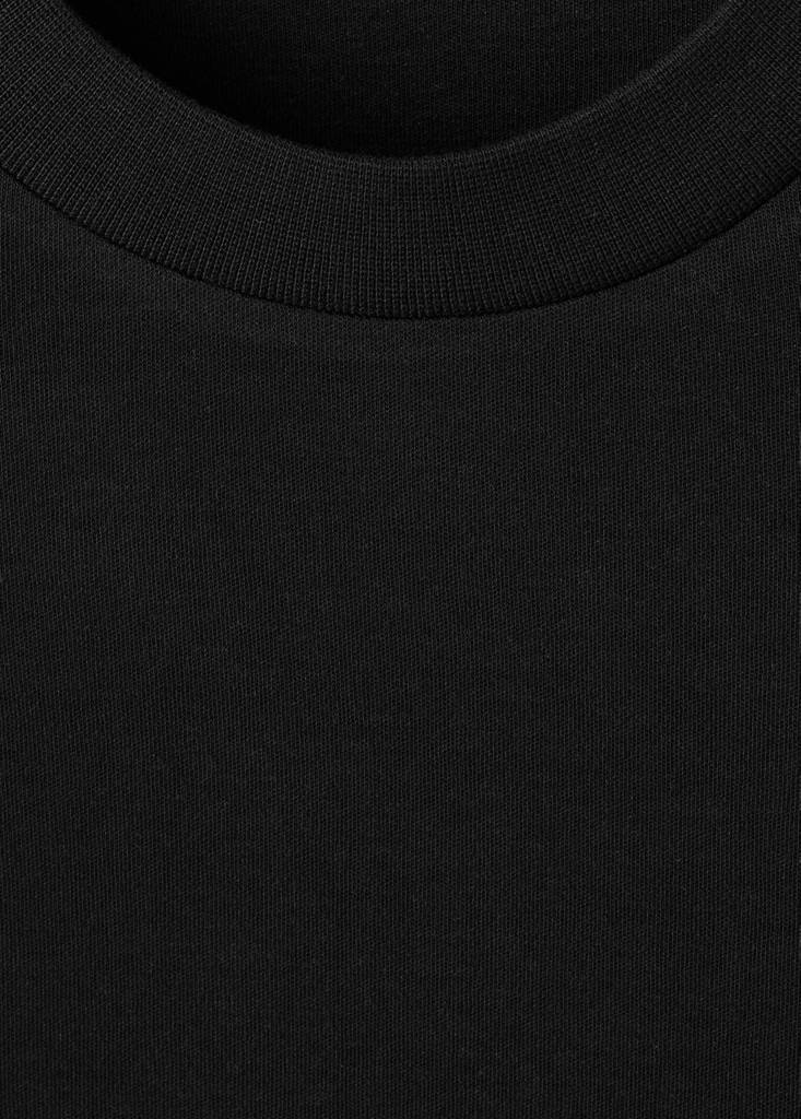 Long sleeve regular fit T-shirt — Black