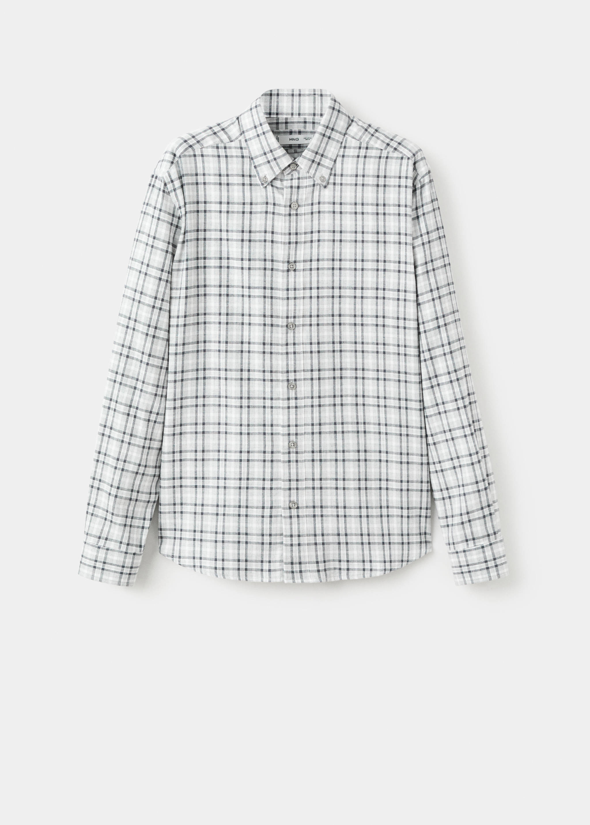 Camisa 100% algodón franela cuadros - Artículo sin modelo