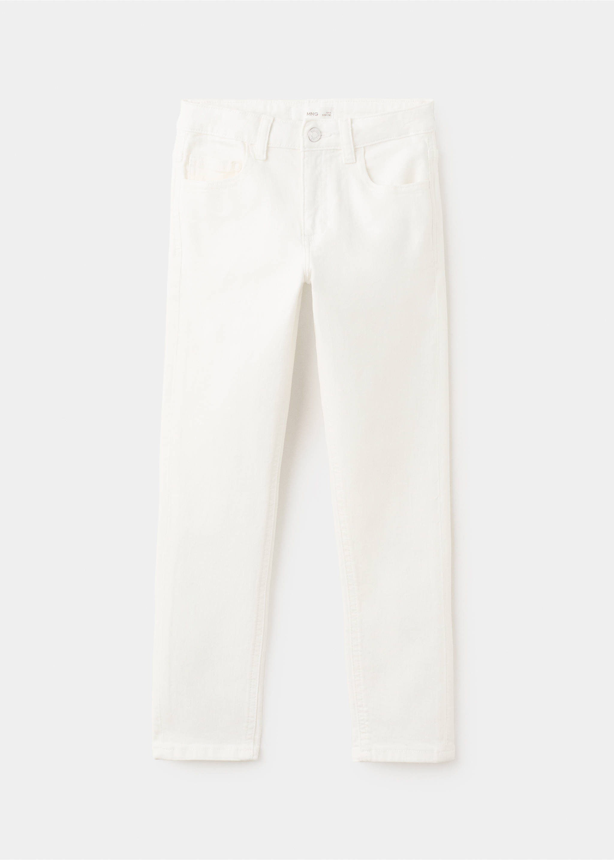 Jeans slim tiro medio - Artículo sin modelo, Blanco. Ref: 27061260-00.