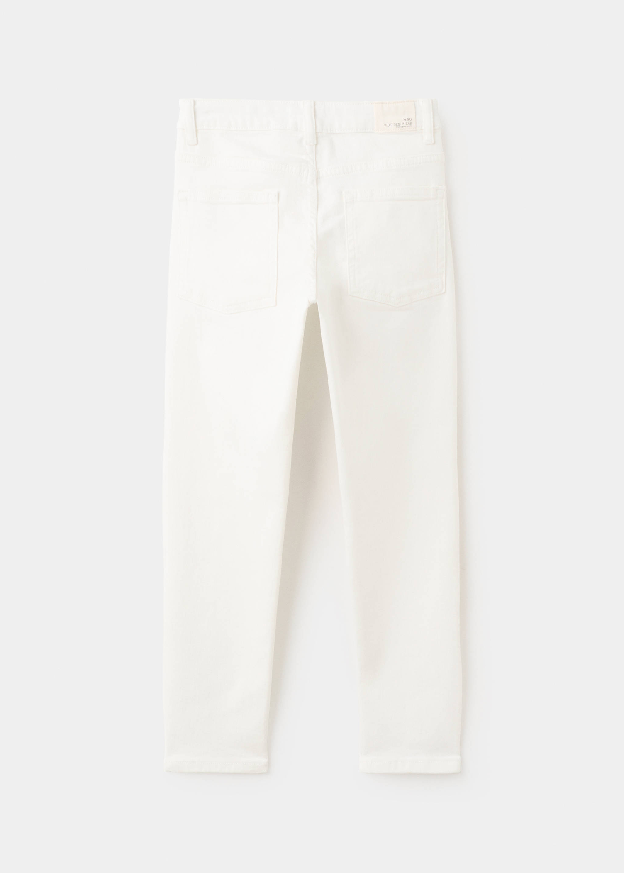 Jeans slim tiro medio - Reverso del artículo