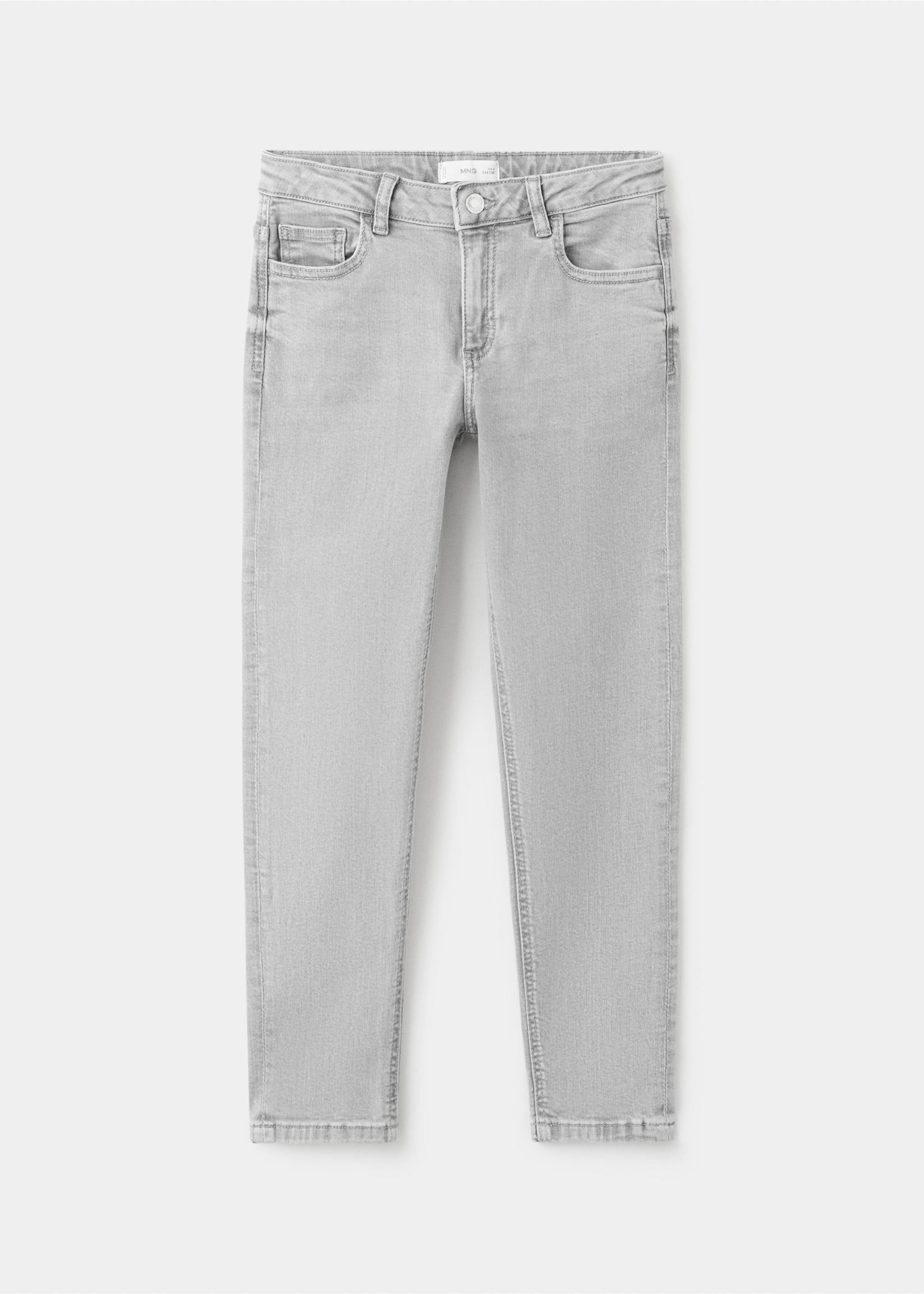 Jeans slim tiro medio - Artículo sin modelo, Gris. Ref: 27061260-00.