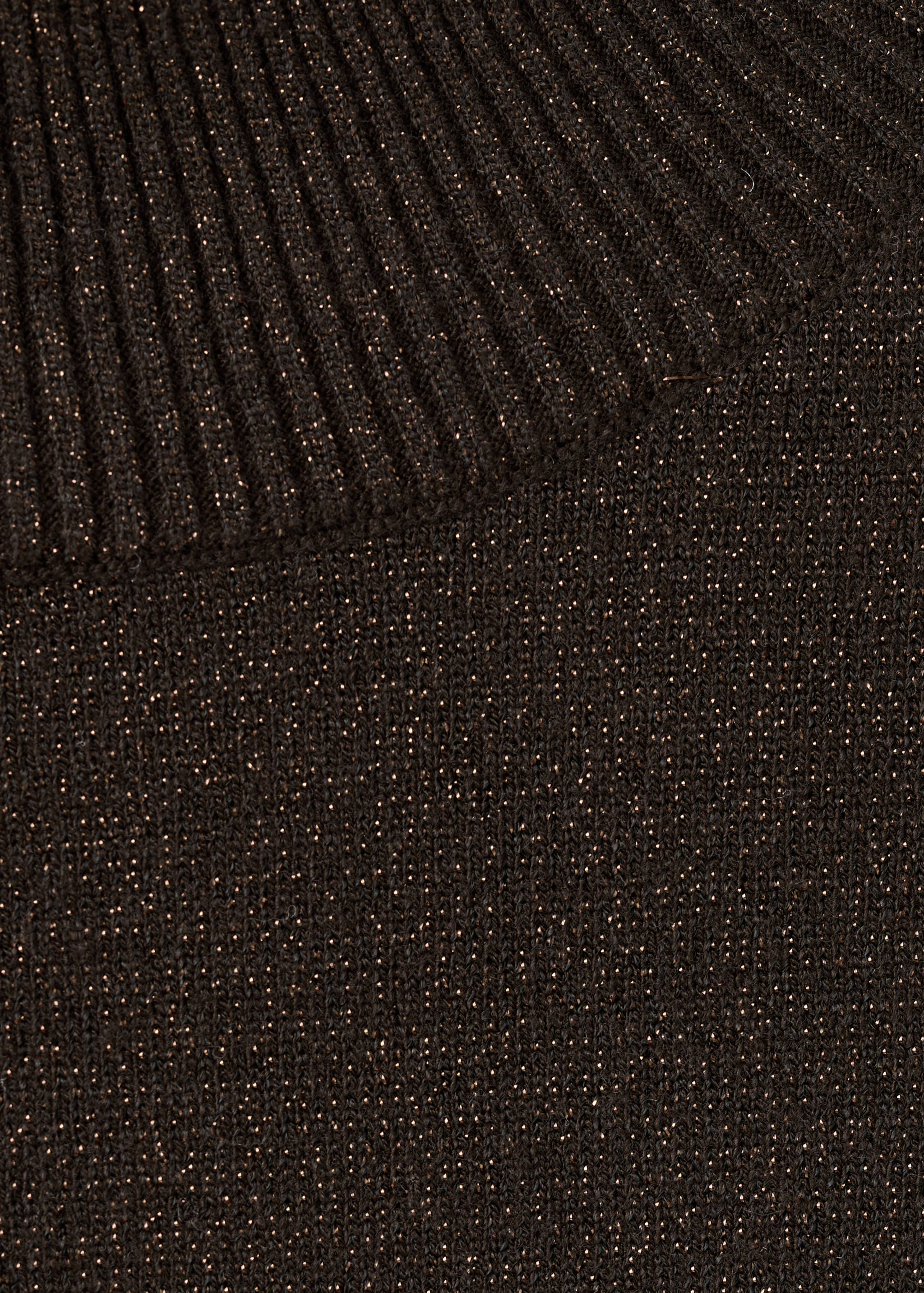 Short-sleeved lurex sweater - Details of the article 8