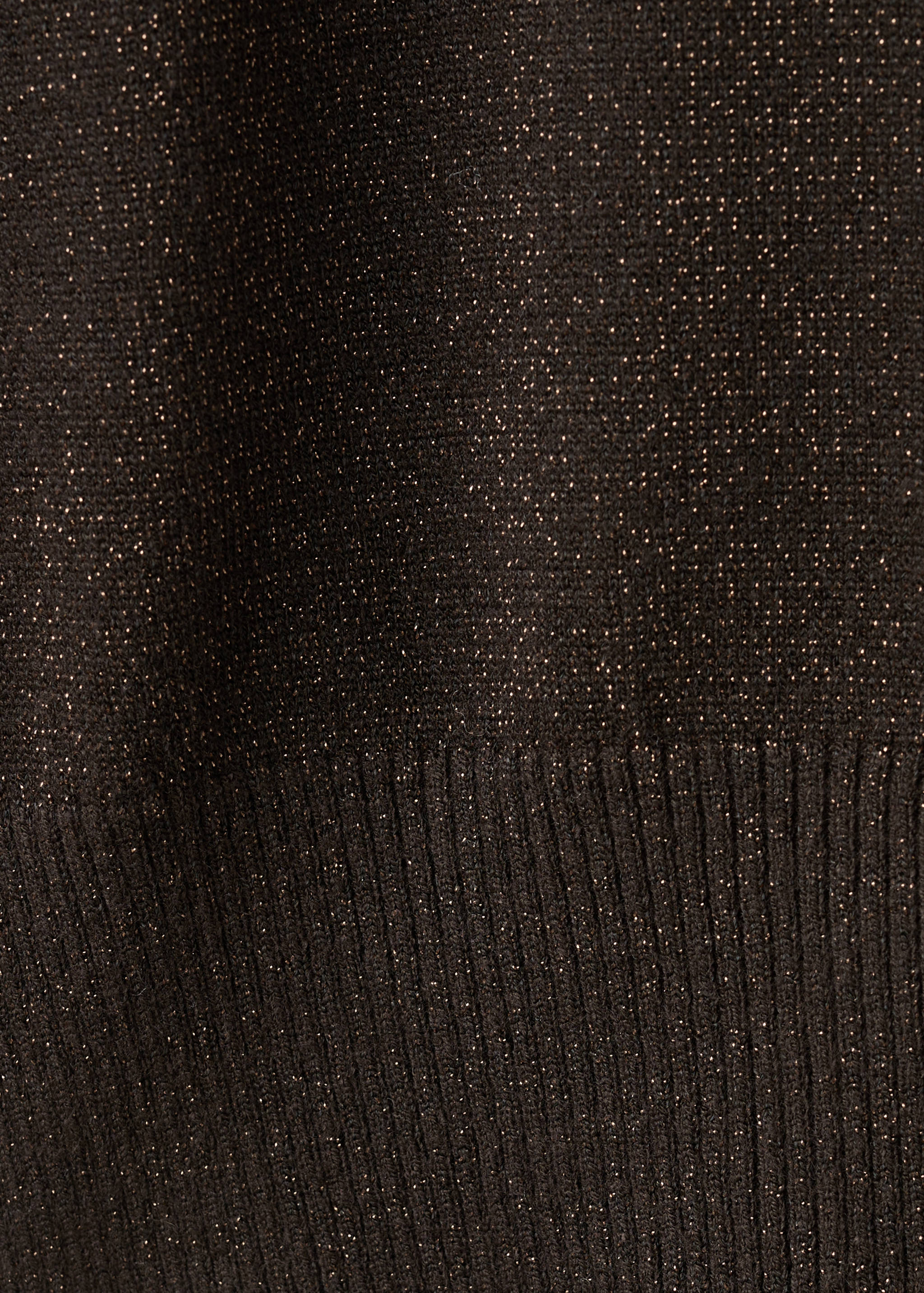 Short-sleeved lurex sweater - Details of the article 0