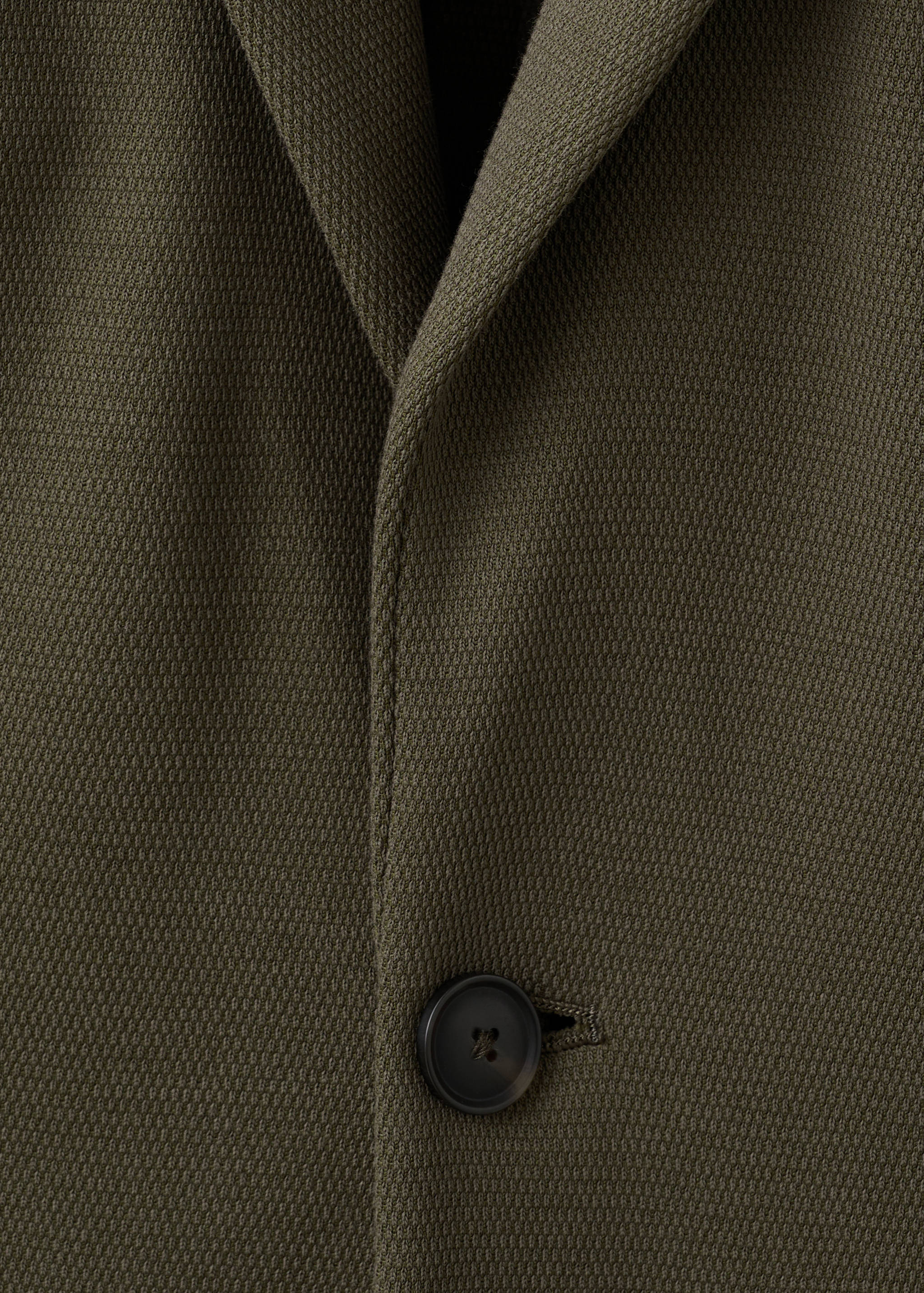 Veste slim fit structurée coton - Détail de l'article 0