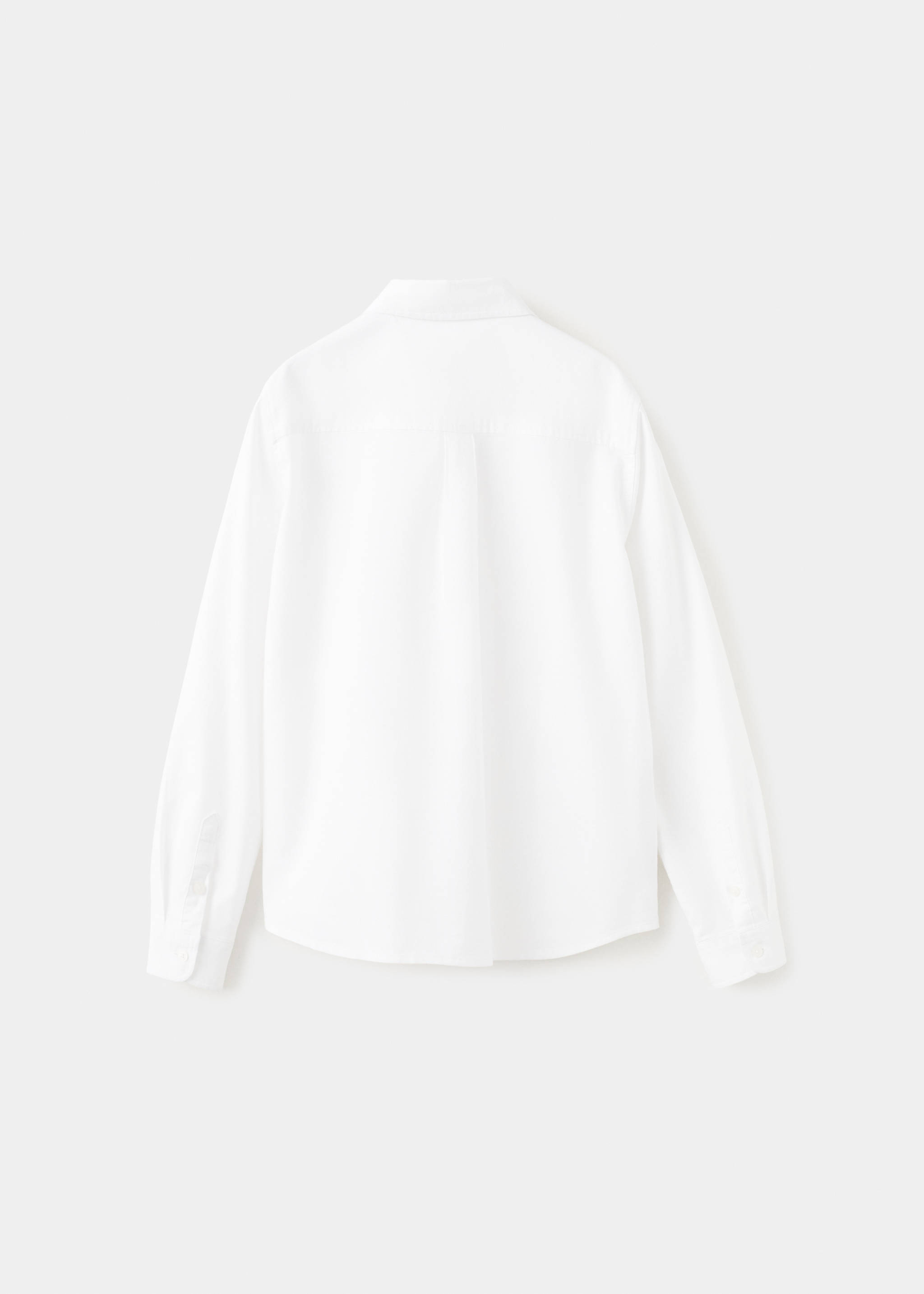 Camisa Oxford algodón - Reverso del artículo