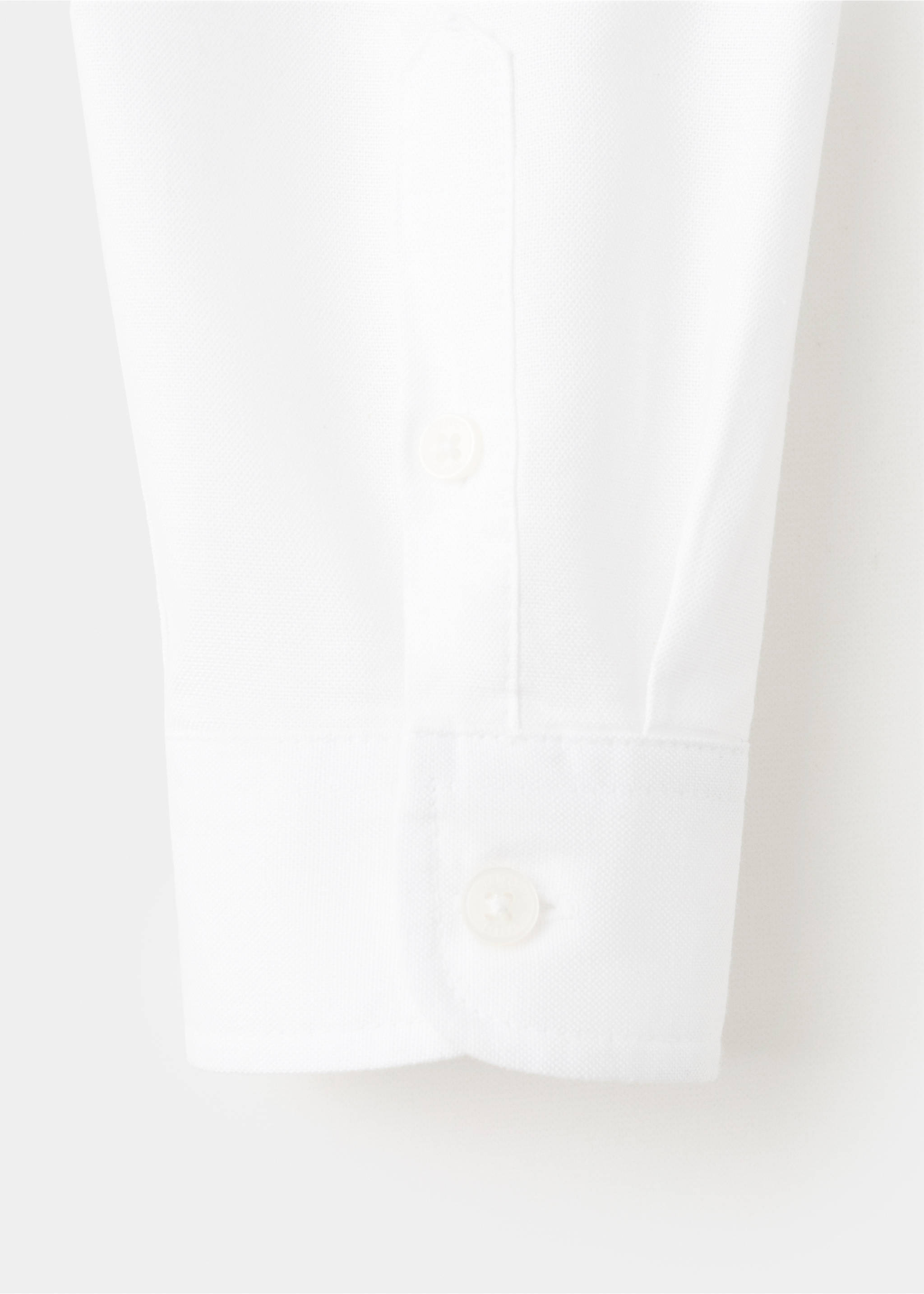 Camisa Oxford algodón - Detalle del artículo 0, Blanco. Ref: 27061266-00.