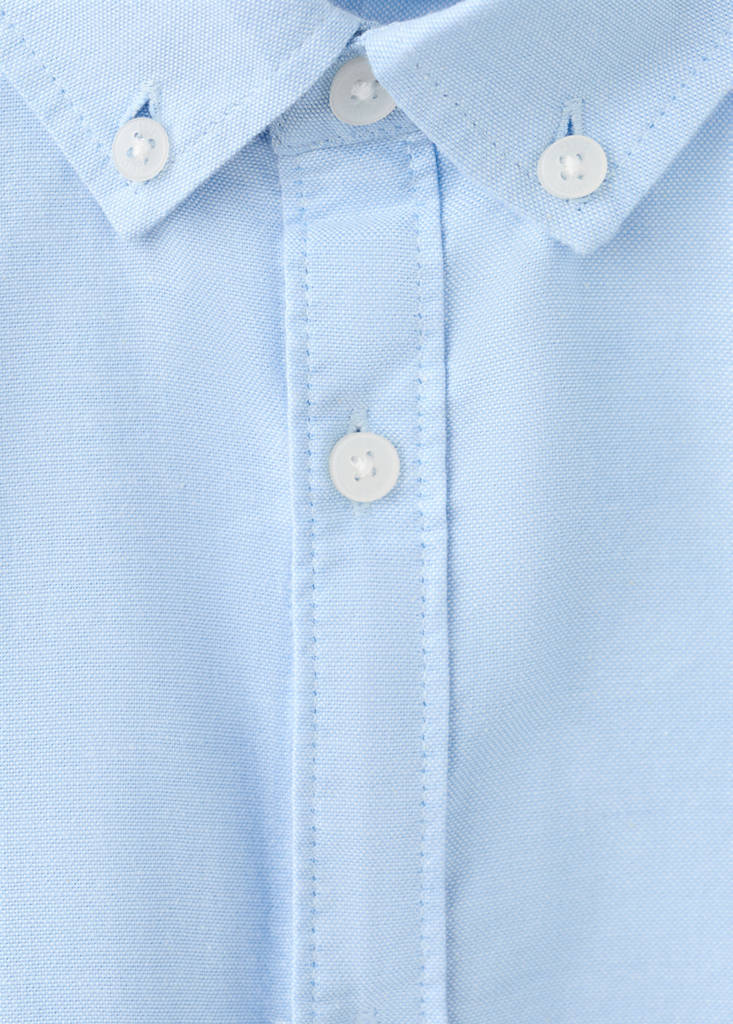 Oxford cotton shirt — Sky Blue