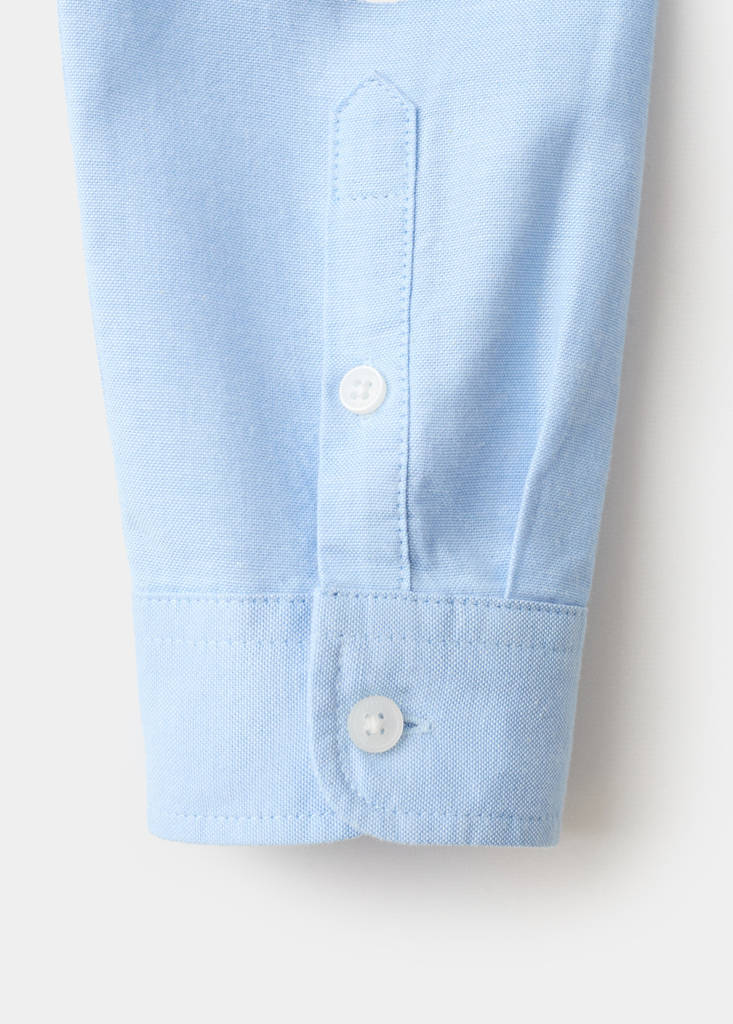 Oxford cotton shirt — Sky Blue