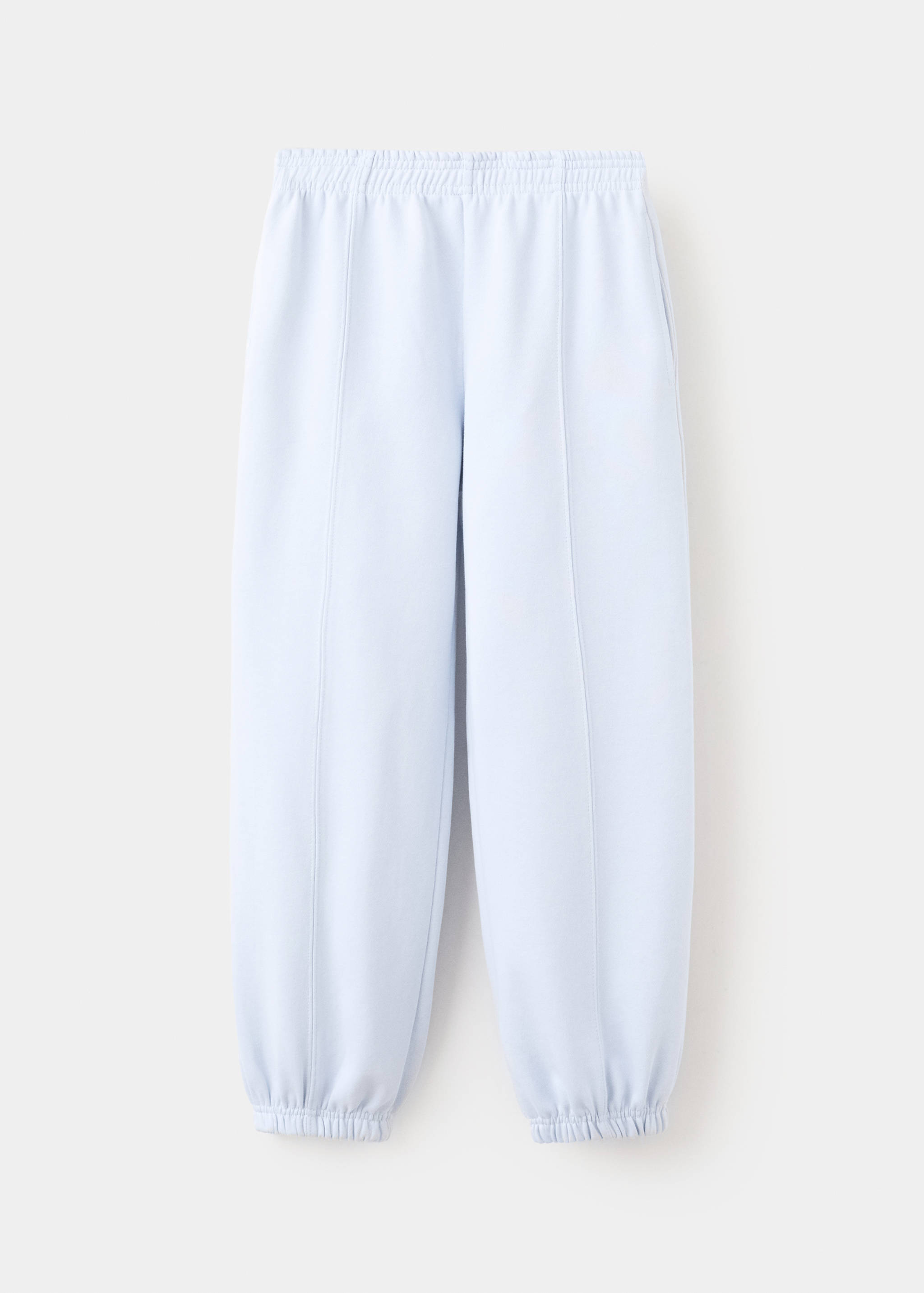 Cotton joggers with elastic waist - Article without model