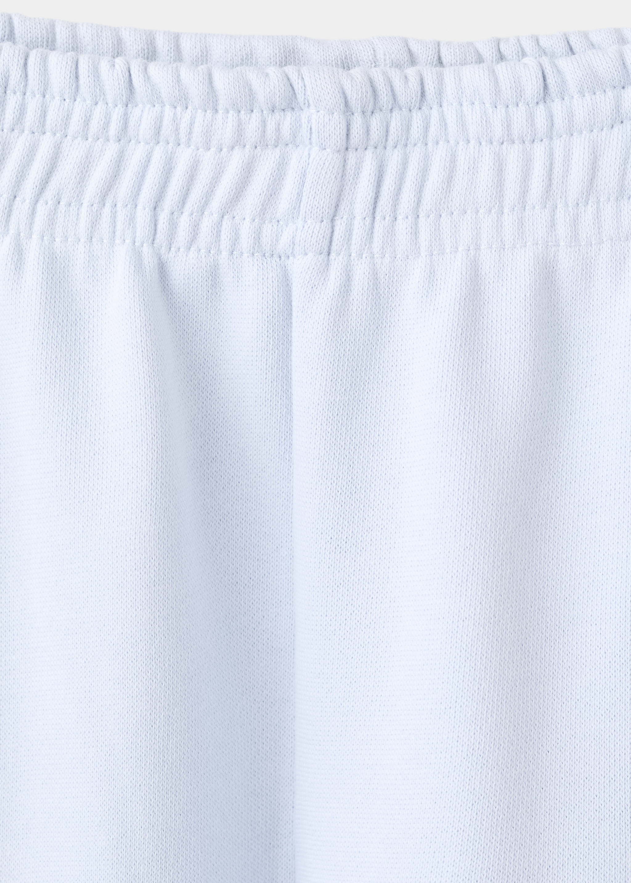 Cotton joggers with elastic waist - Details of the article 8