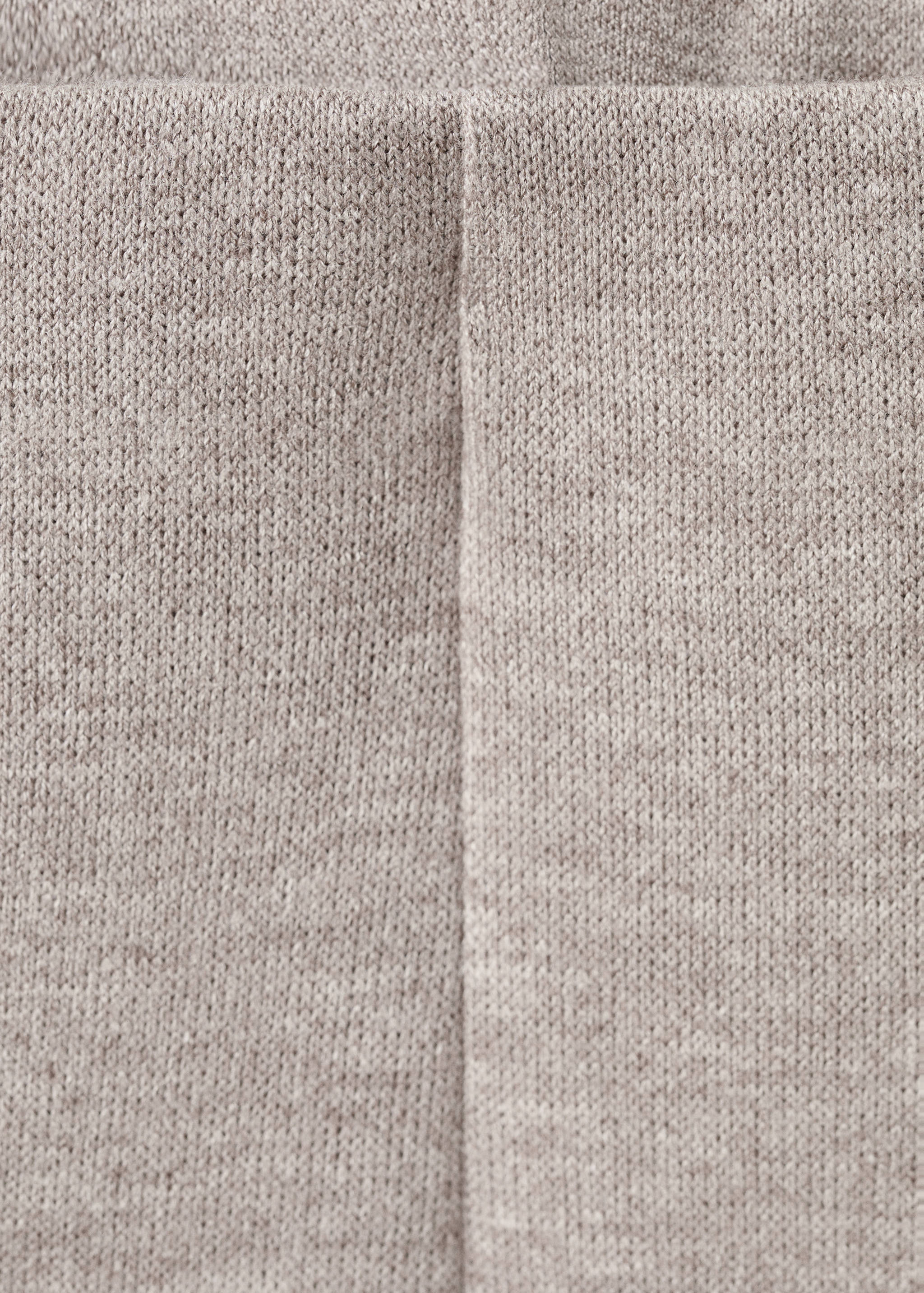 松紧腰身直筒裤 - null