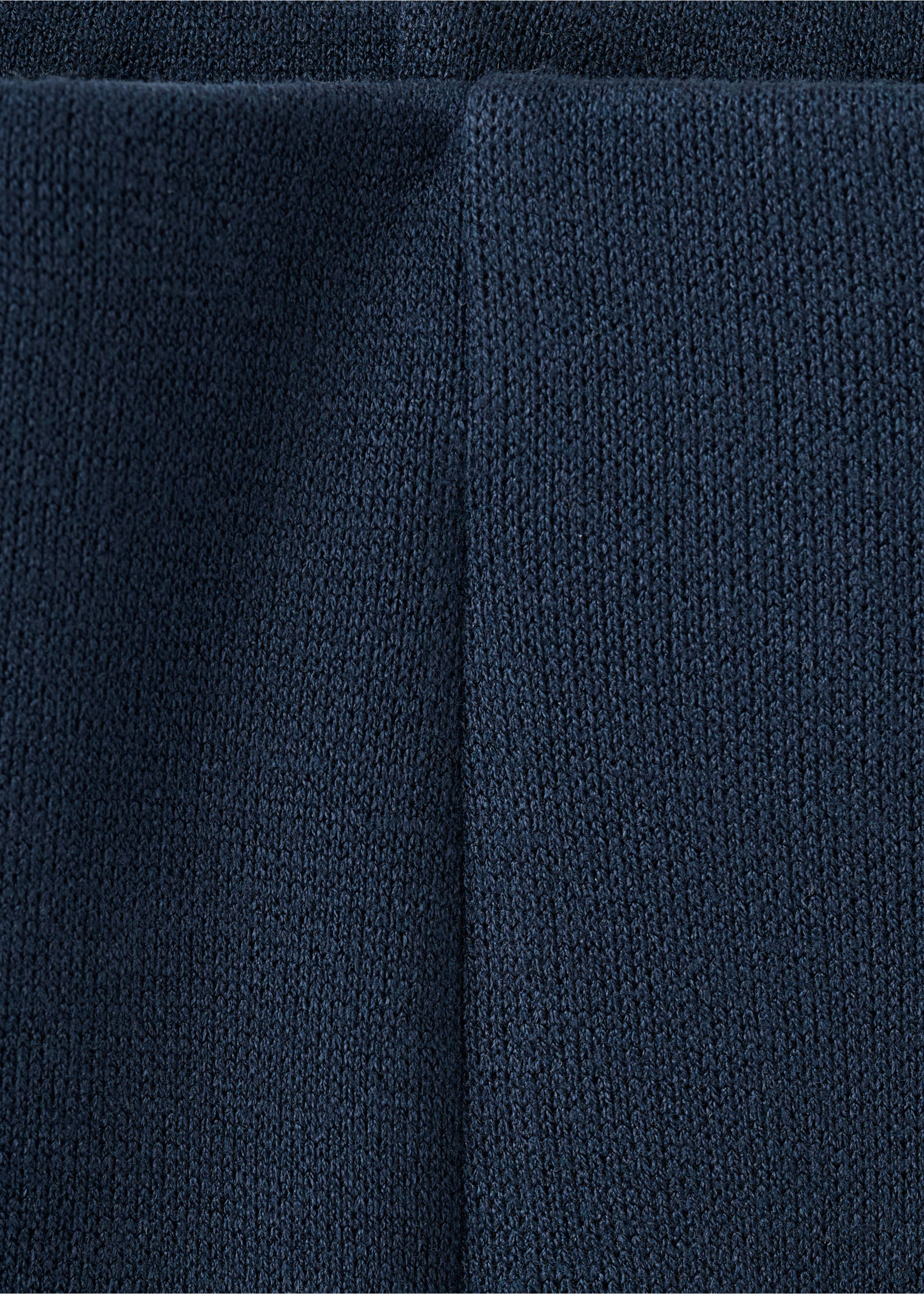 松紧腰身直筒裤 - null, 海军蓝. Ref: 27061274-00.