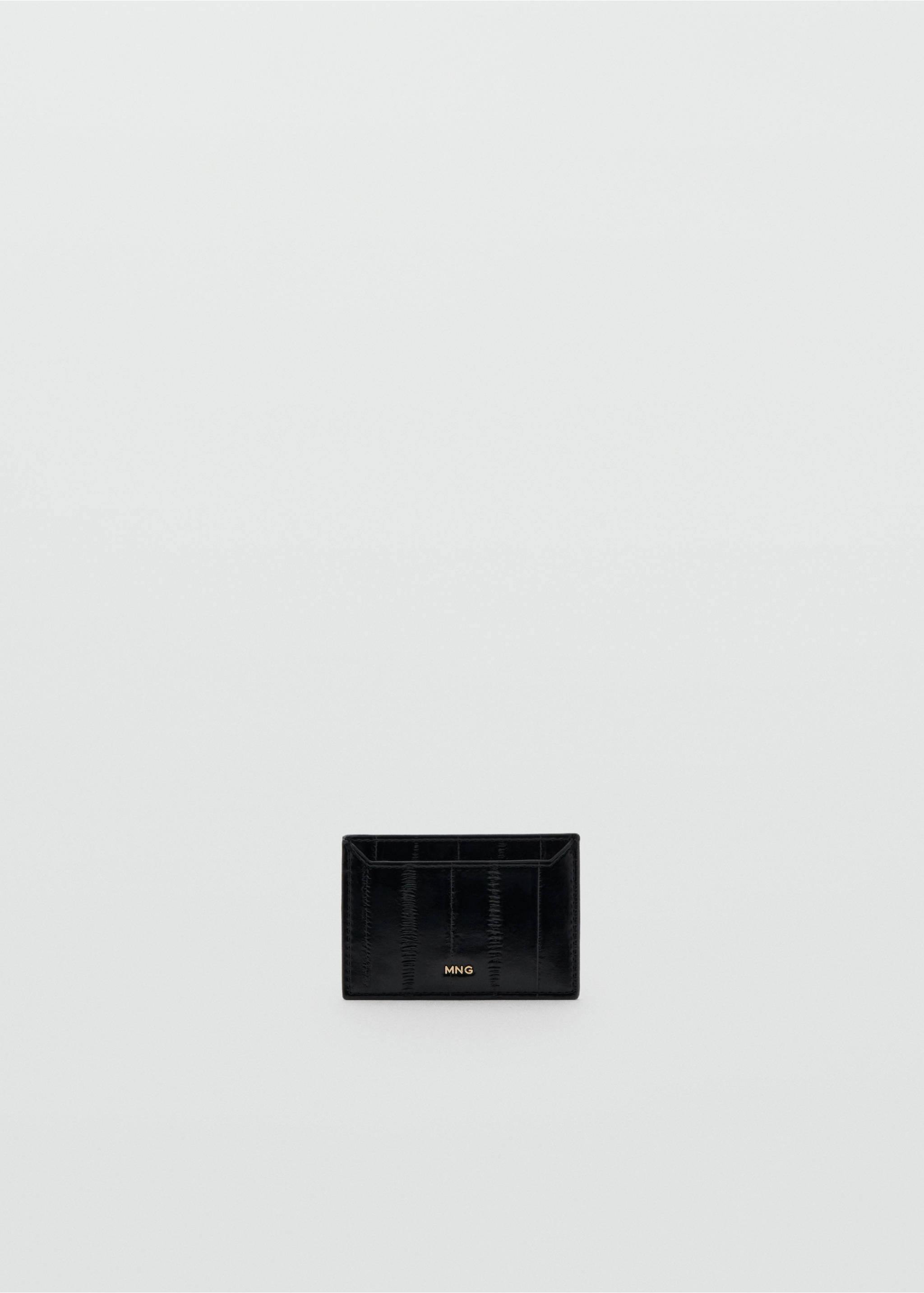Texture card holder - Article without model, Black. Ref: 27061275-00.