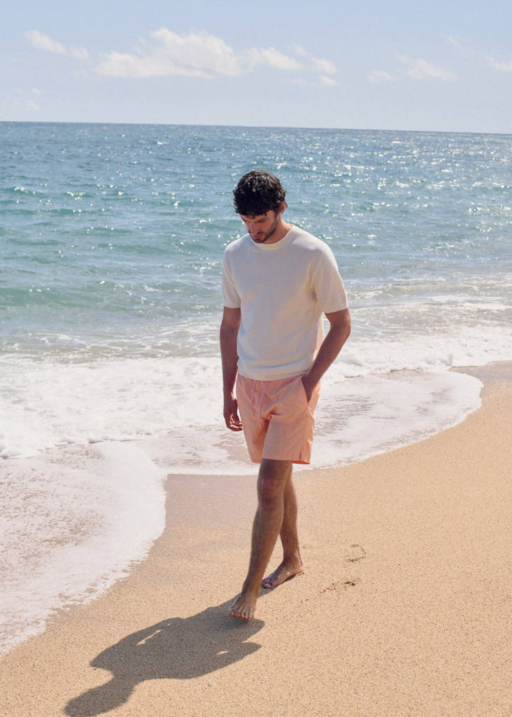 Fine jersey 100% cotton T-shirt — Off White