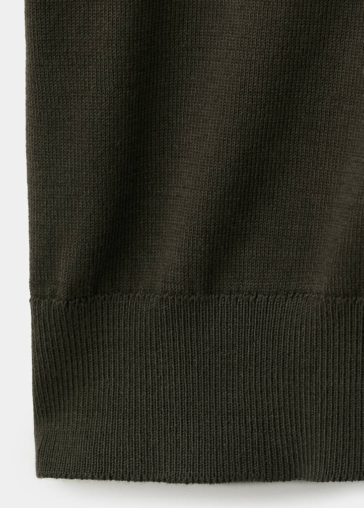 Fine jersey 100% cotton T-shirt — Chocolate