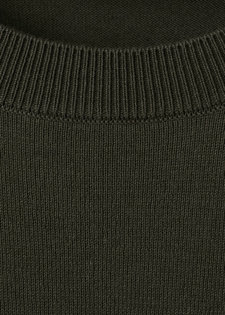 Fine jersey 100% cotton T-shirt — Chocolate