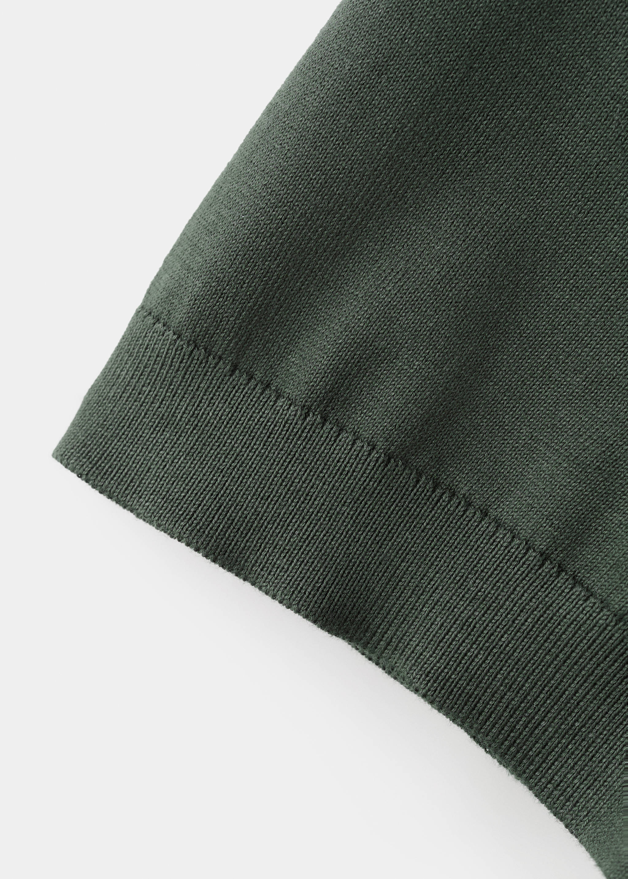 Fine-knit 100% cotton T-shirt - Details of the article 2