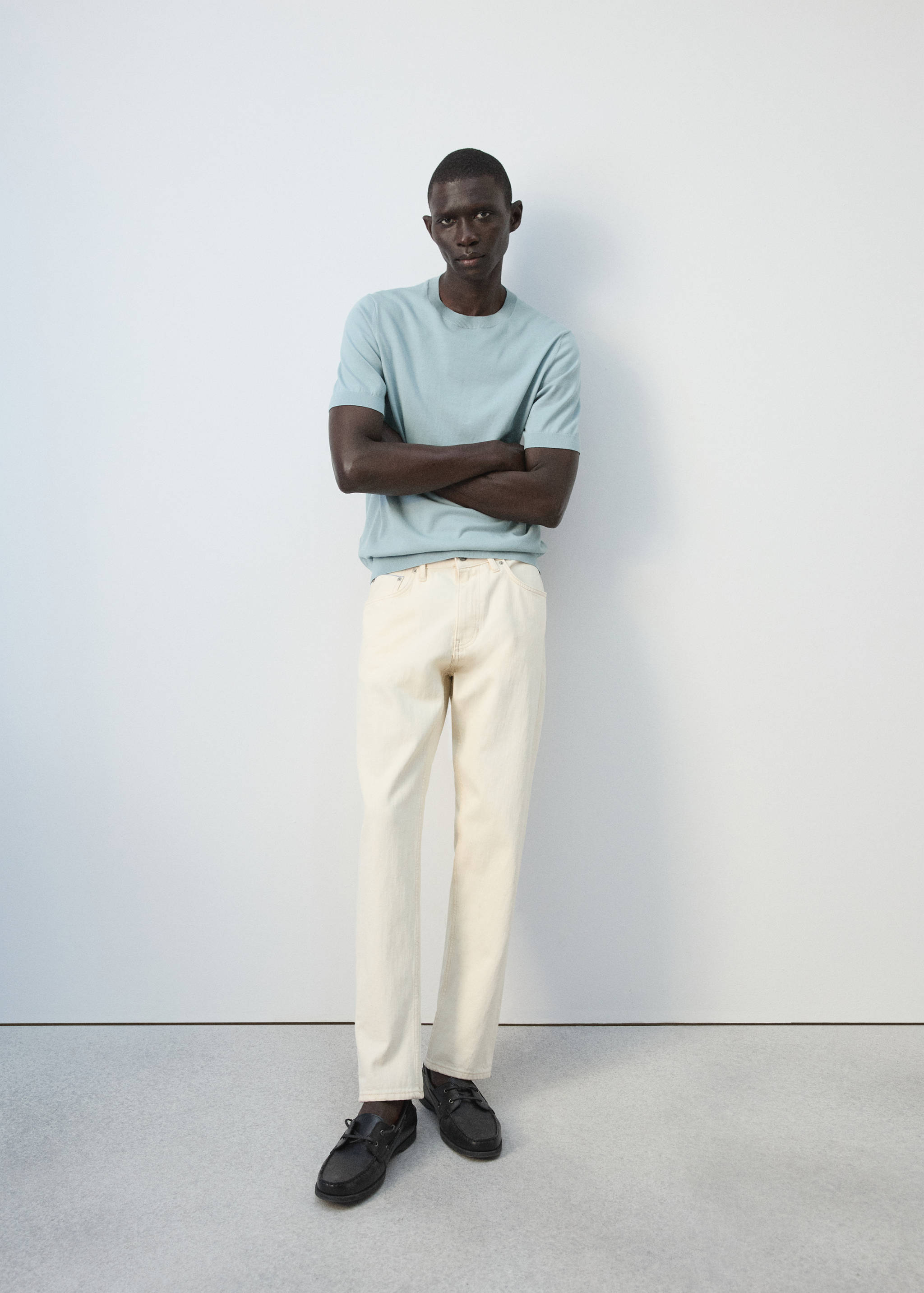 Fine jersey 100% cotton T-shirt - Details of the article 6