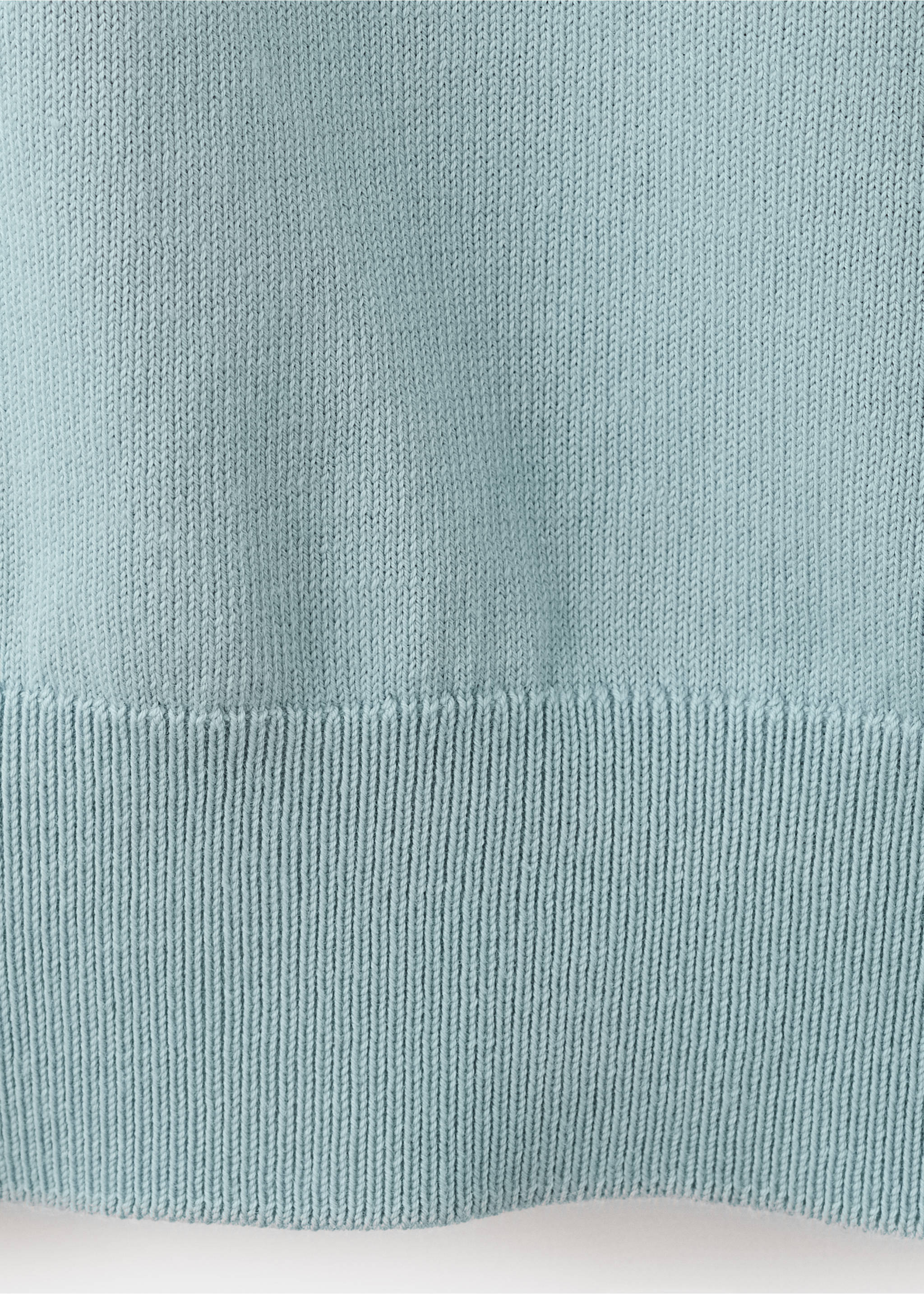 Fine jersey 100% cotton T-shirt - Details of the article 0, Aqua Green. Ref: 27061281-00.