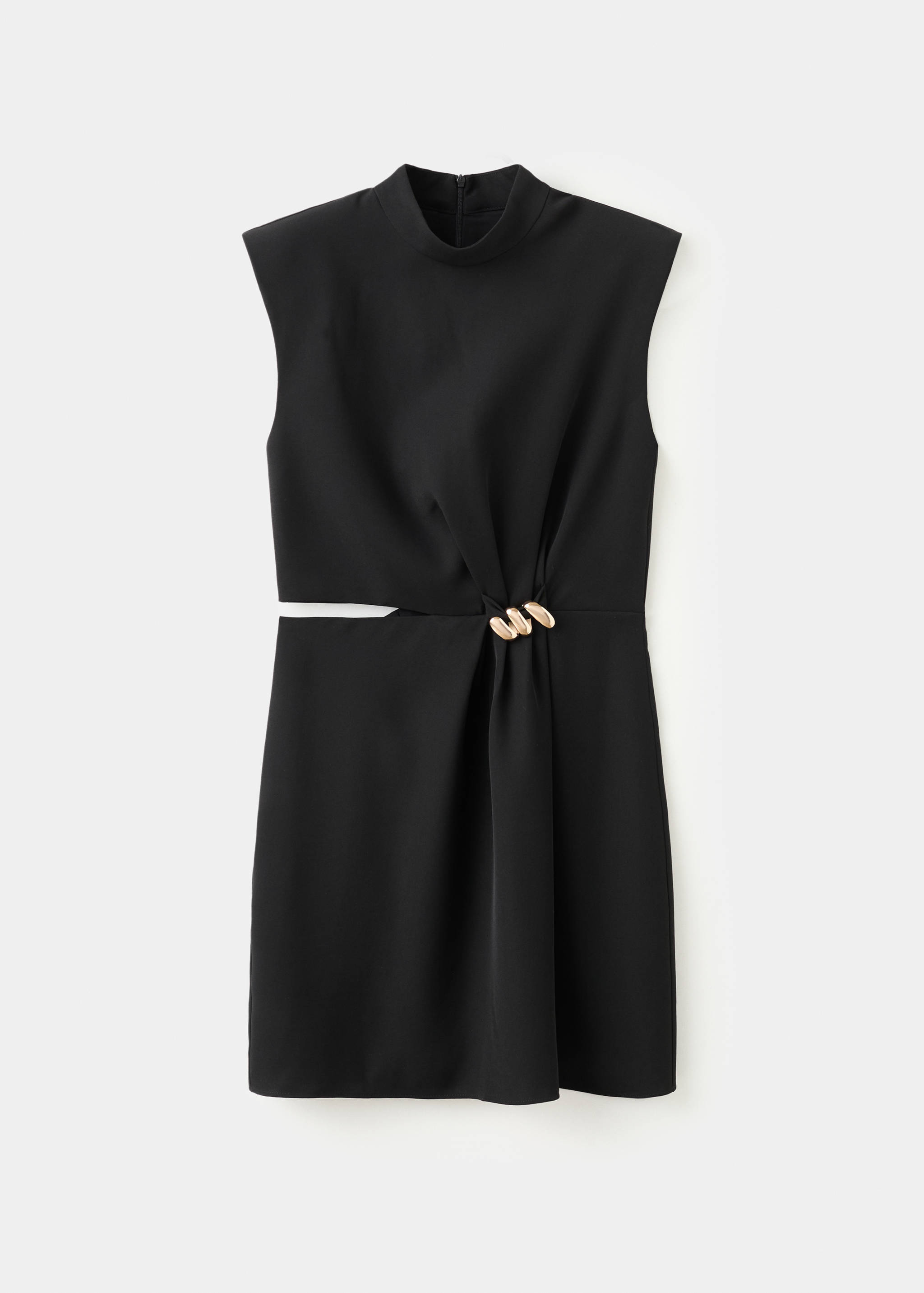 Vestido cut out adorno metálico - Artículo sin modelo