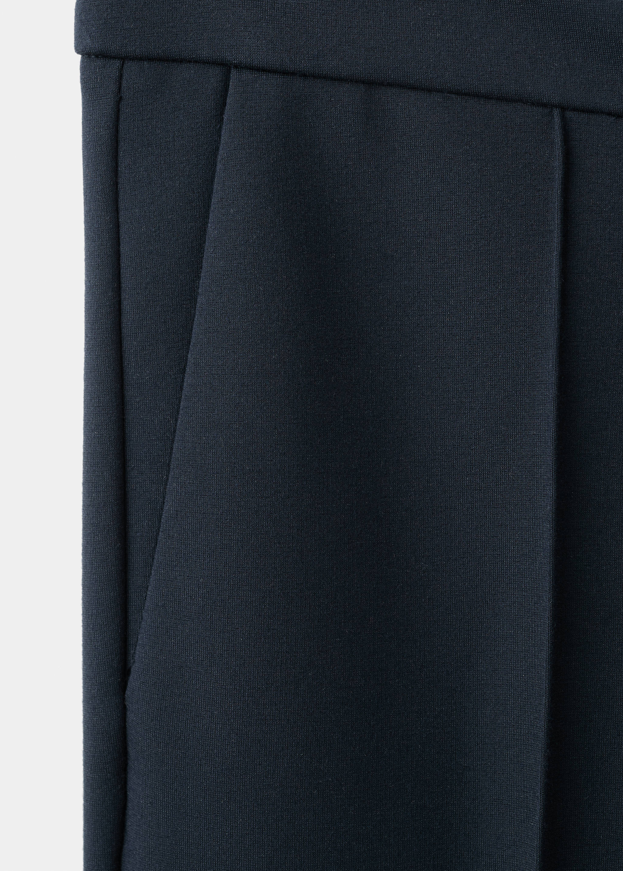 Mid-rise suit trousers - Details of the article 0