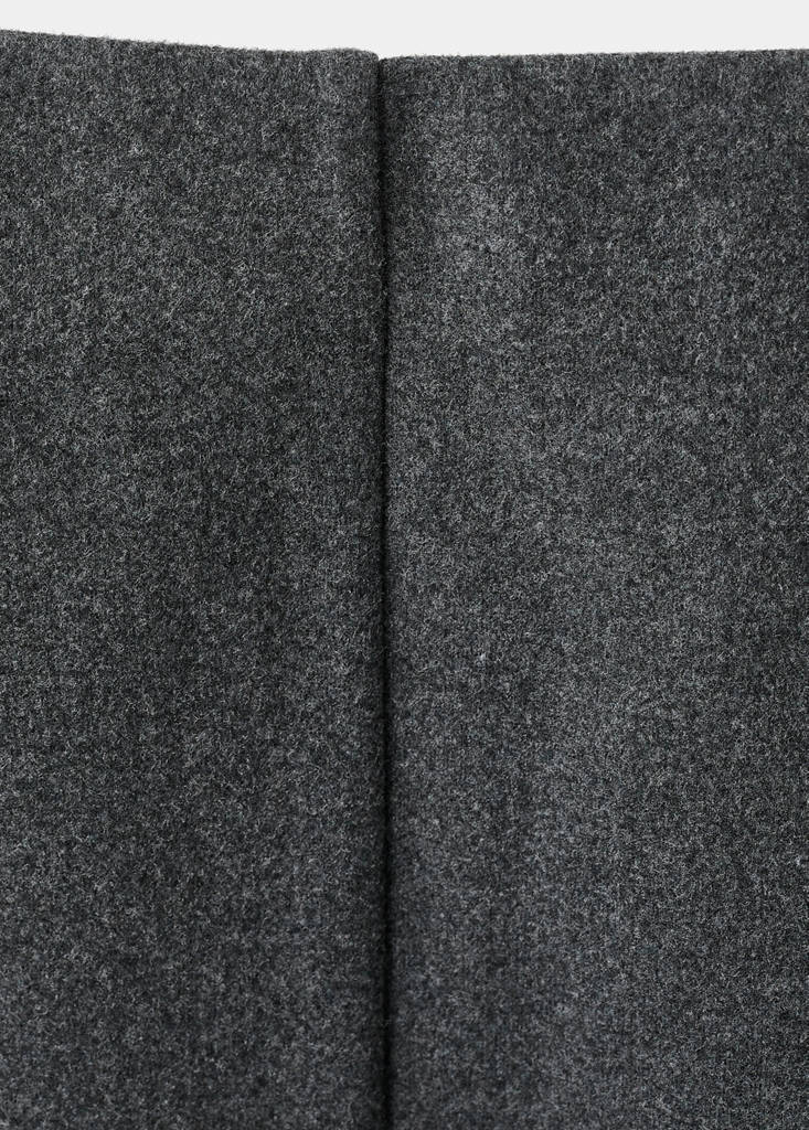 Opening pencil skirt — Dark Heather Grey
