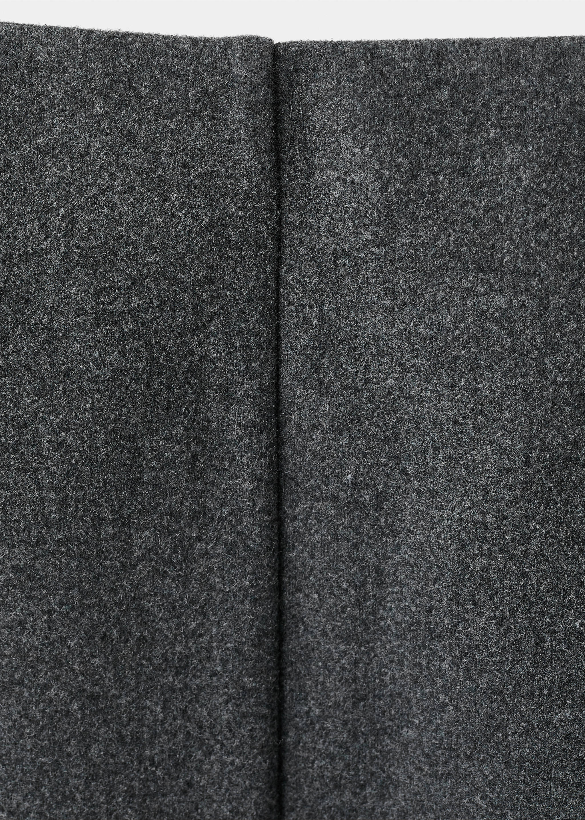 开叉铅笔裙 - null, 石楠花深灰. Ref: 27061287-00.