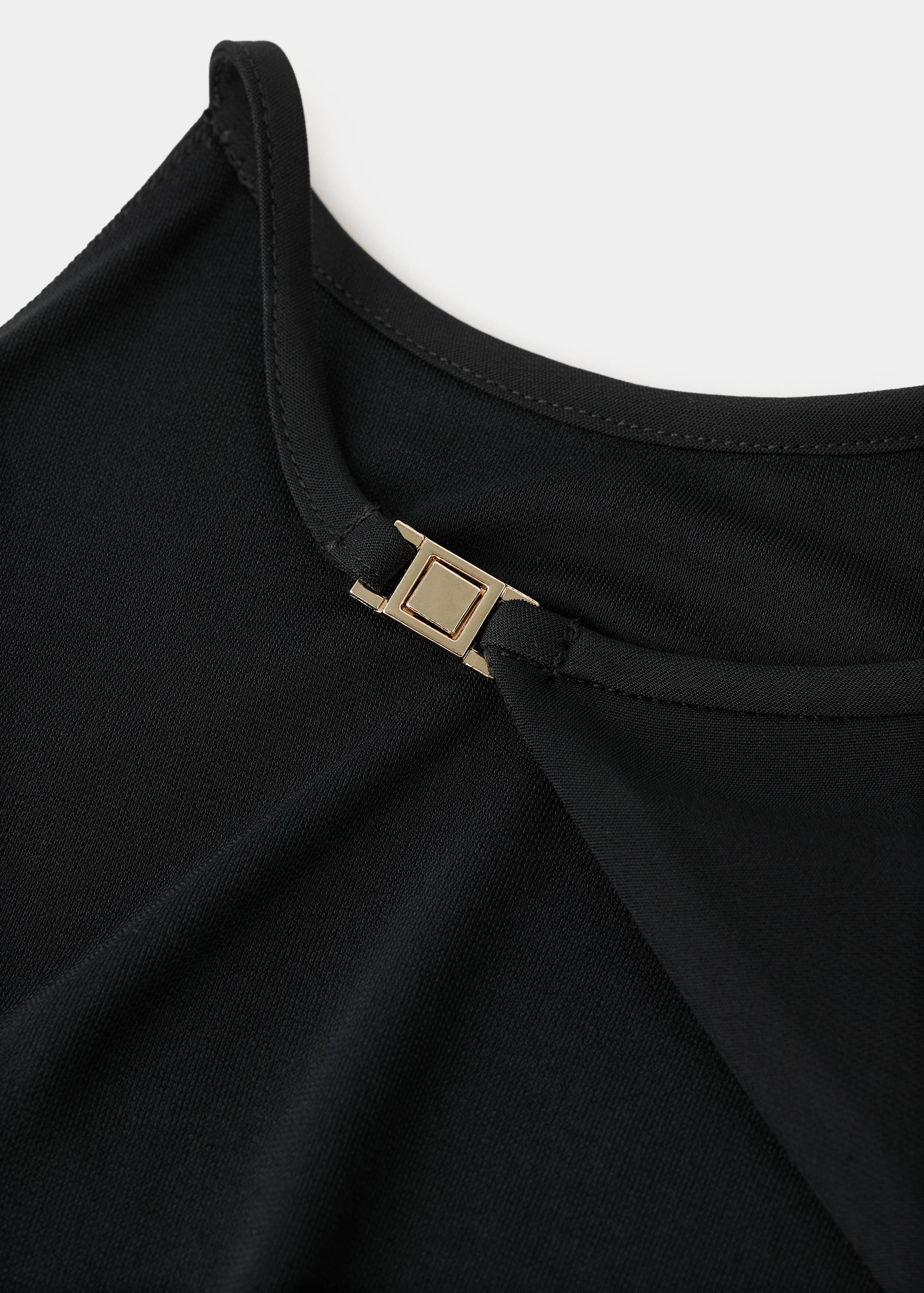 Asymmetrical open-back dress - Details of the article 0