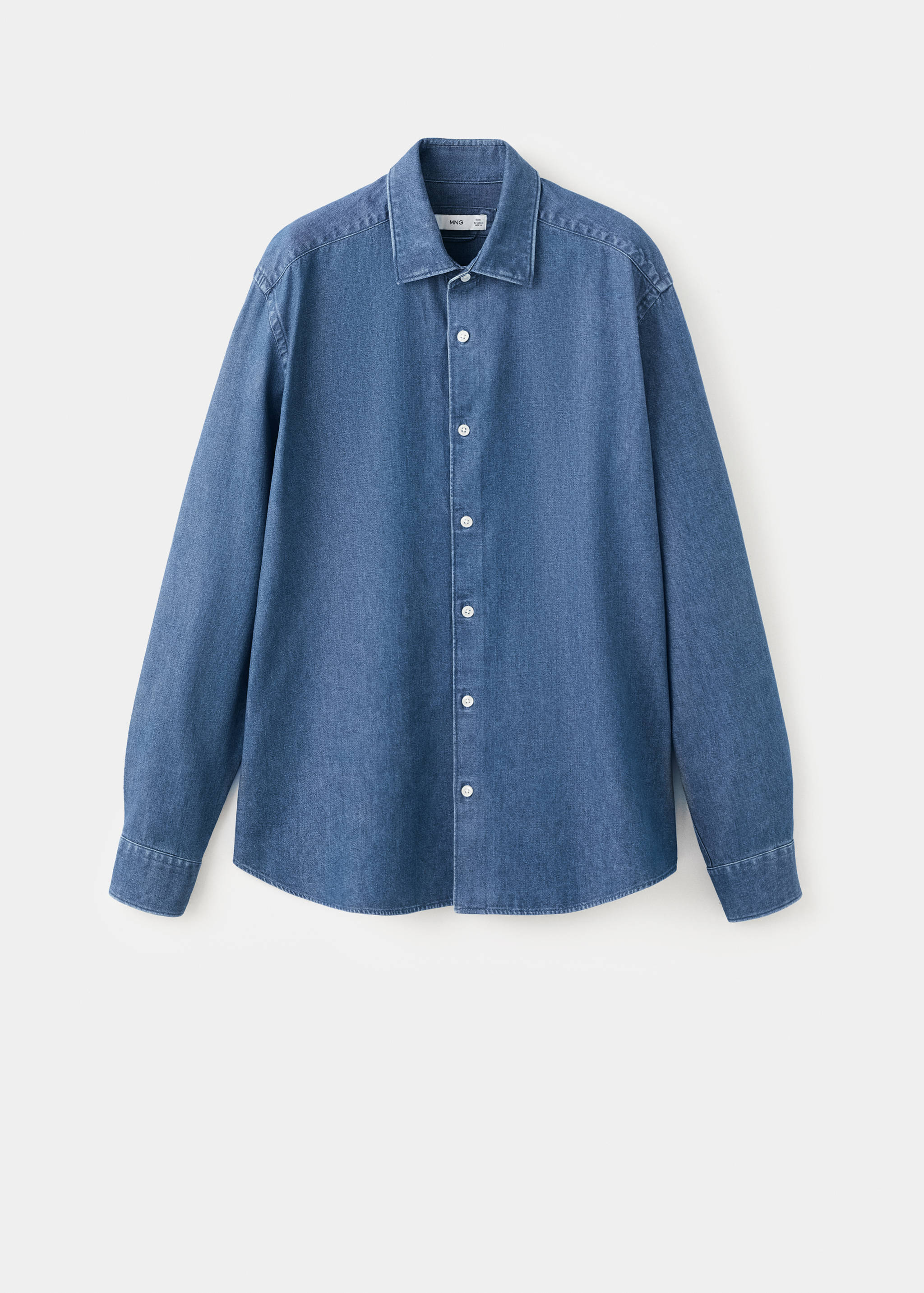 Джинсовая рубашка 100% хлопок - Изделие без модели