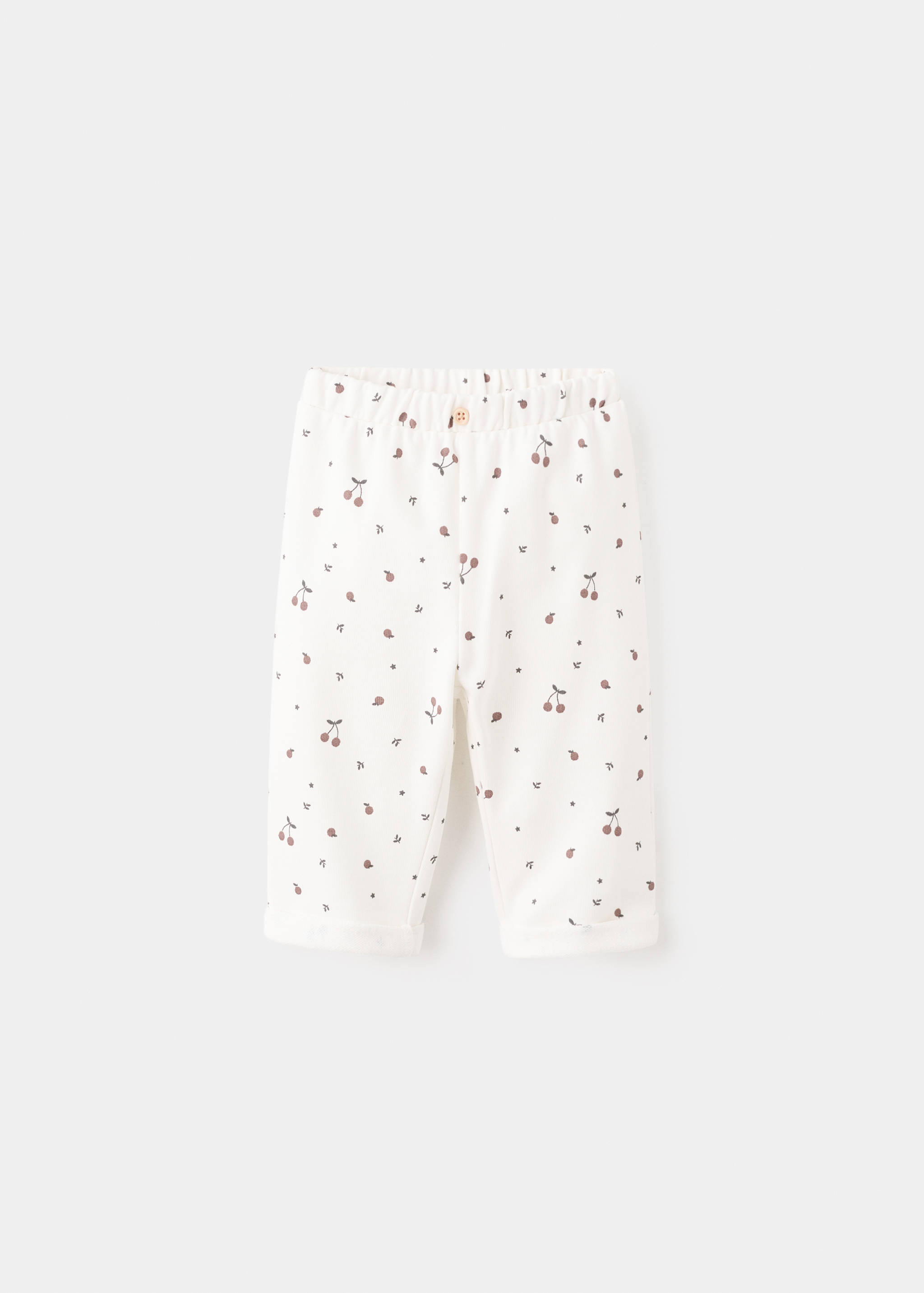 Printed cotton joggers - Article without model