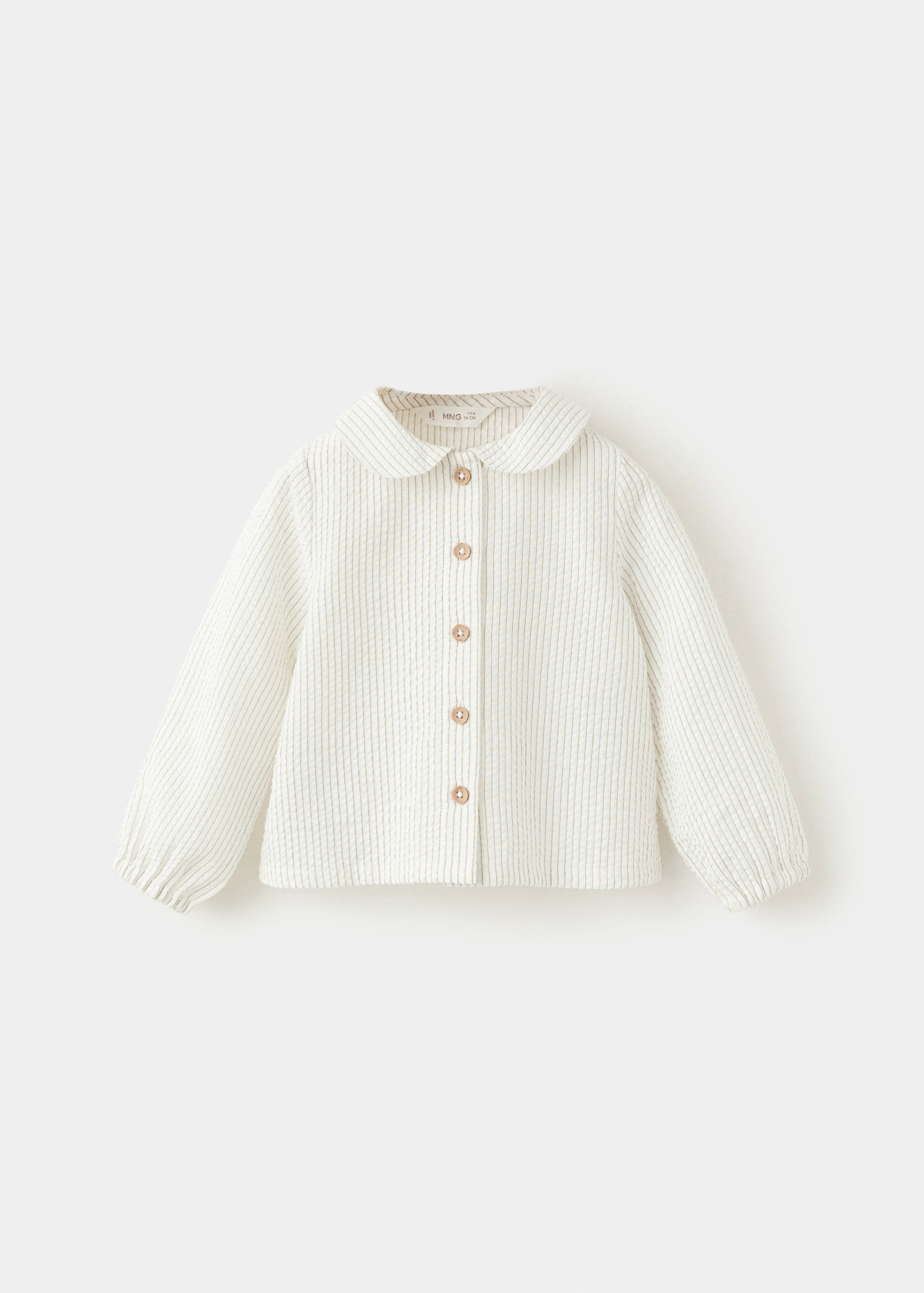 Camisas raya cuello bebé - Artículo sin modelo