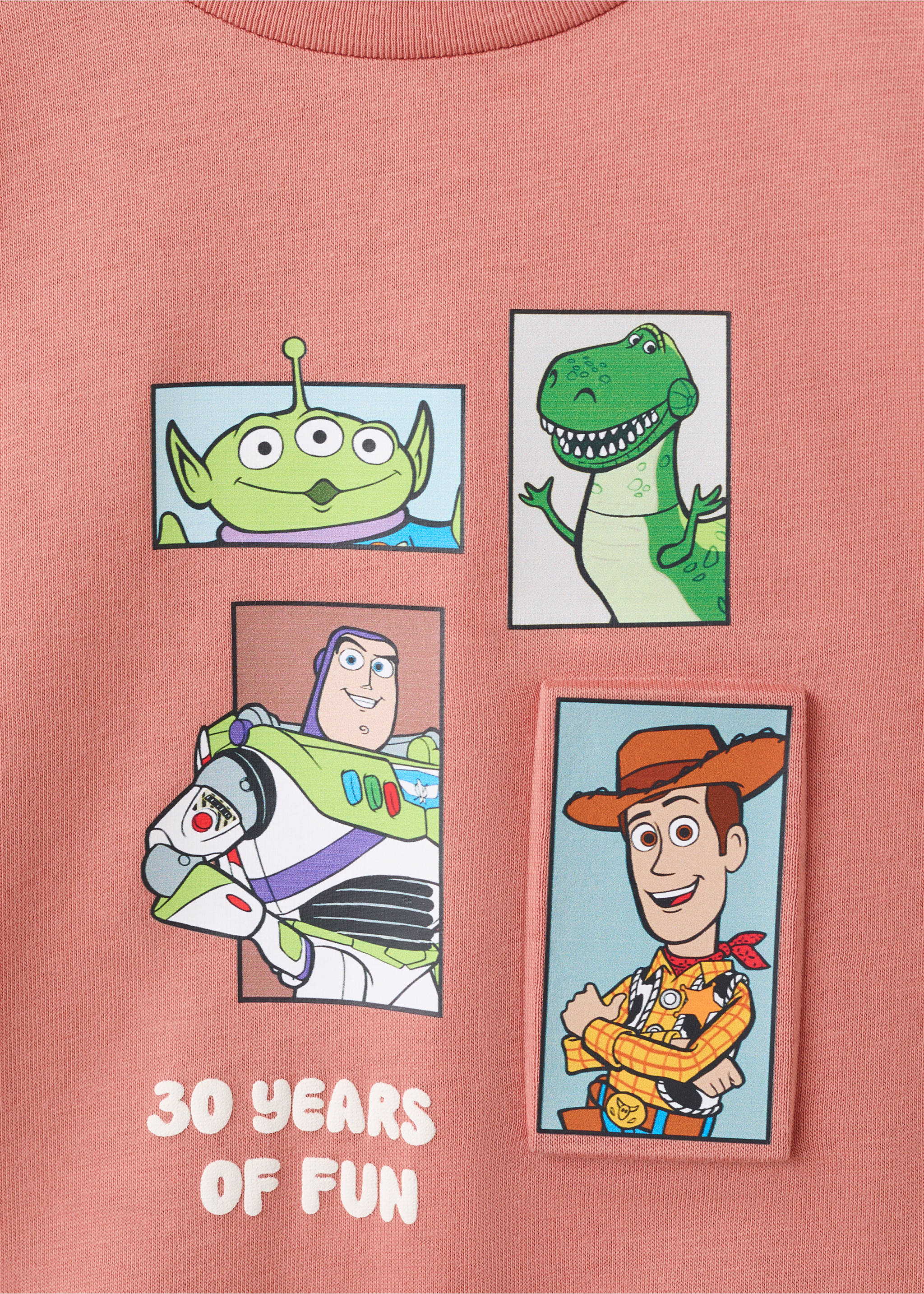 Camiseta Toy Story - Detalle del artículo 8, Naranja tostado. Ref: 27061300-00.