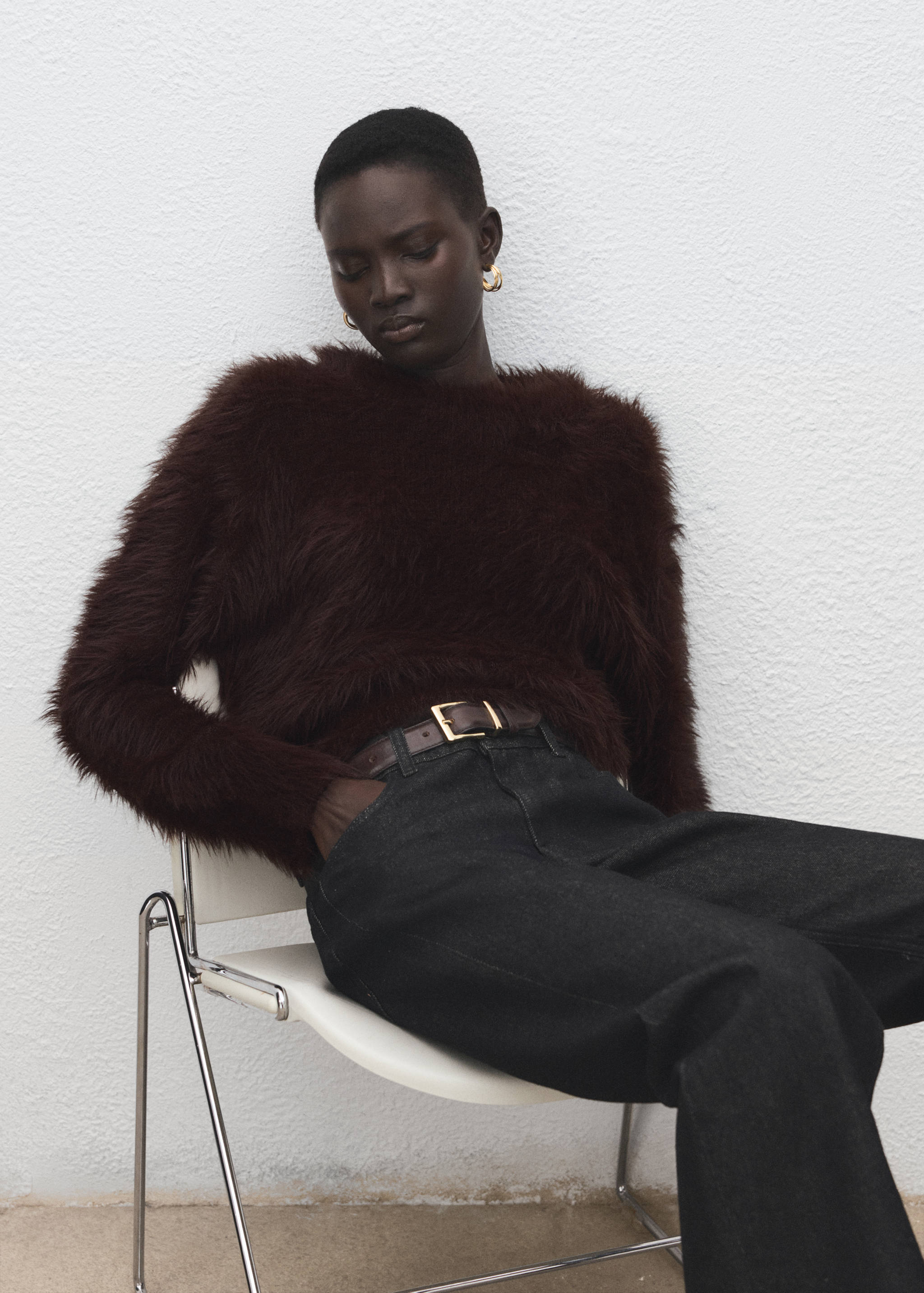 Pull en fausse fourrure - Détail de l'article 2