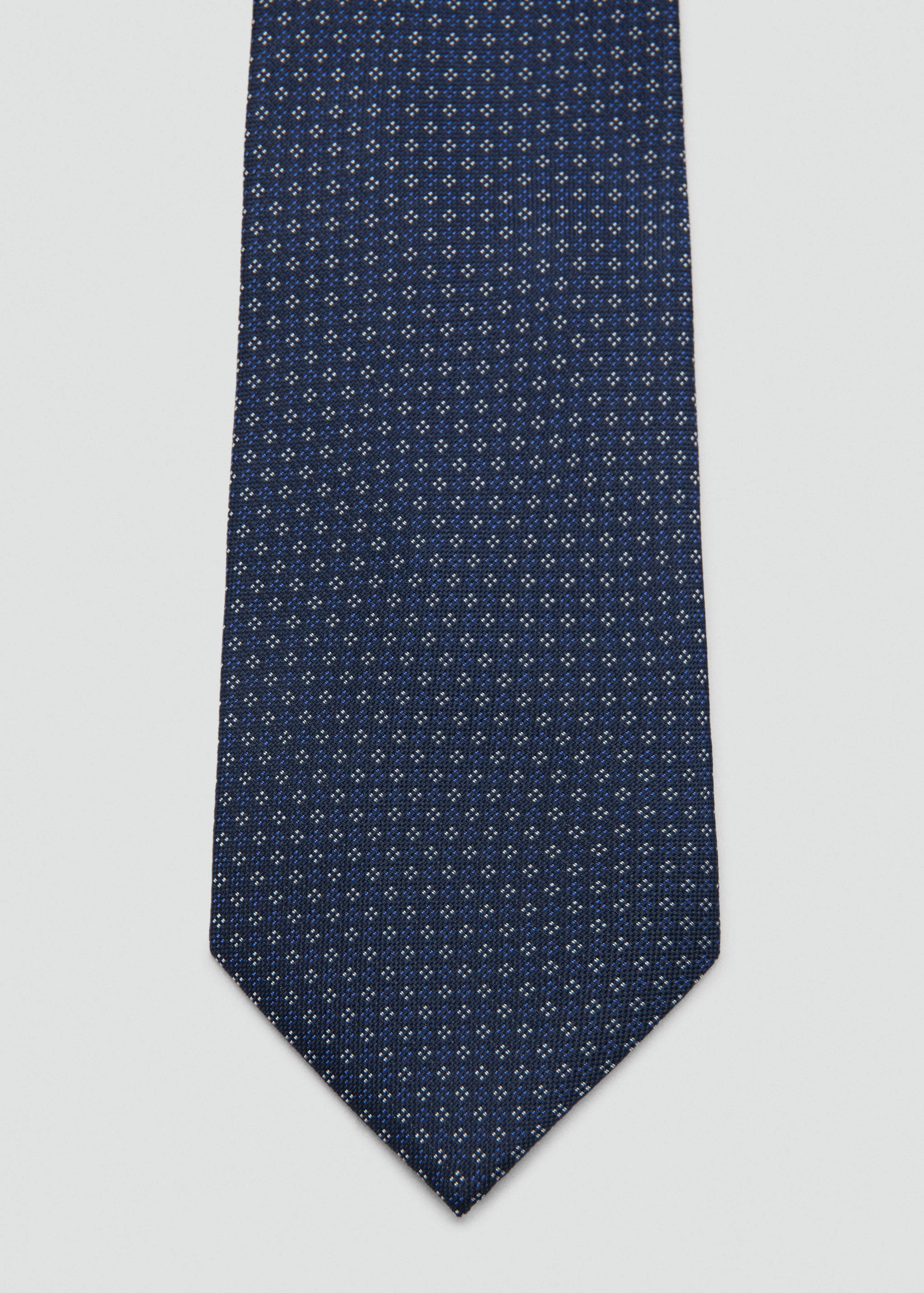 Silk blend tie fastening - Details of the article 1